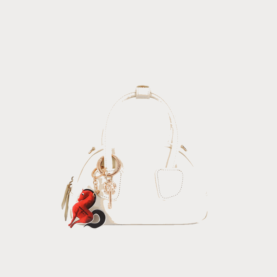 BỘ QUÀ TẶNG - Túi xách TACOS size M x Móc khóa Heart in Horse