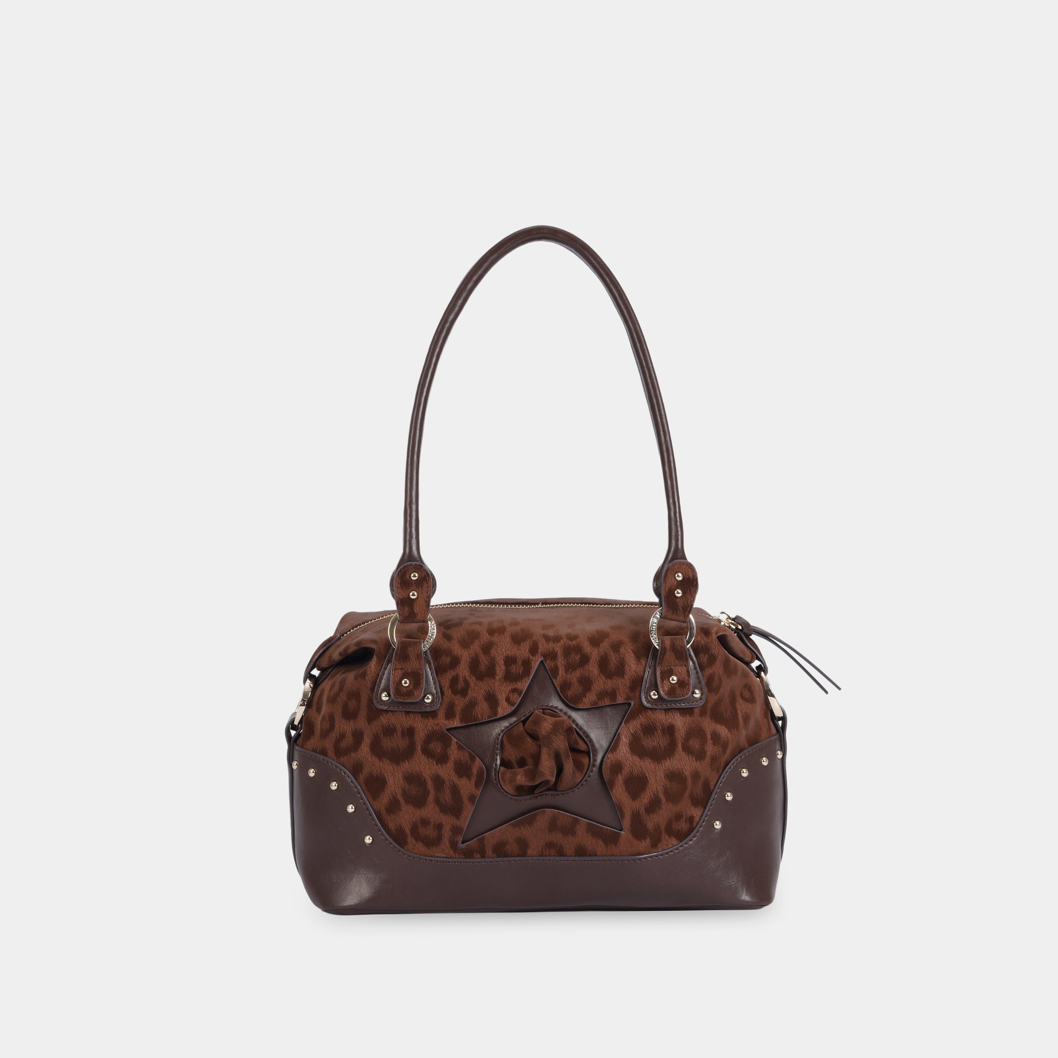 Bag Y2K STAR Brown Choco x Brown Leopard