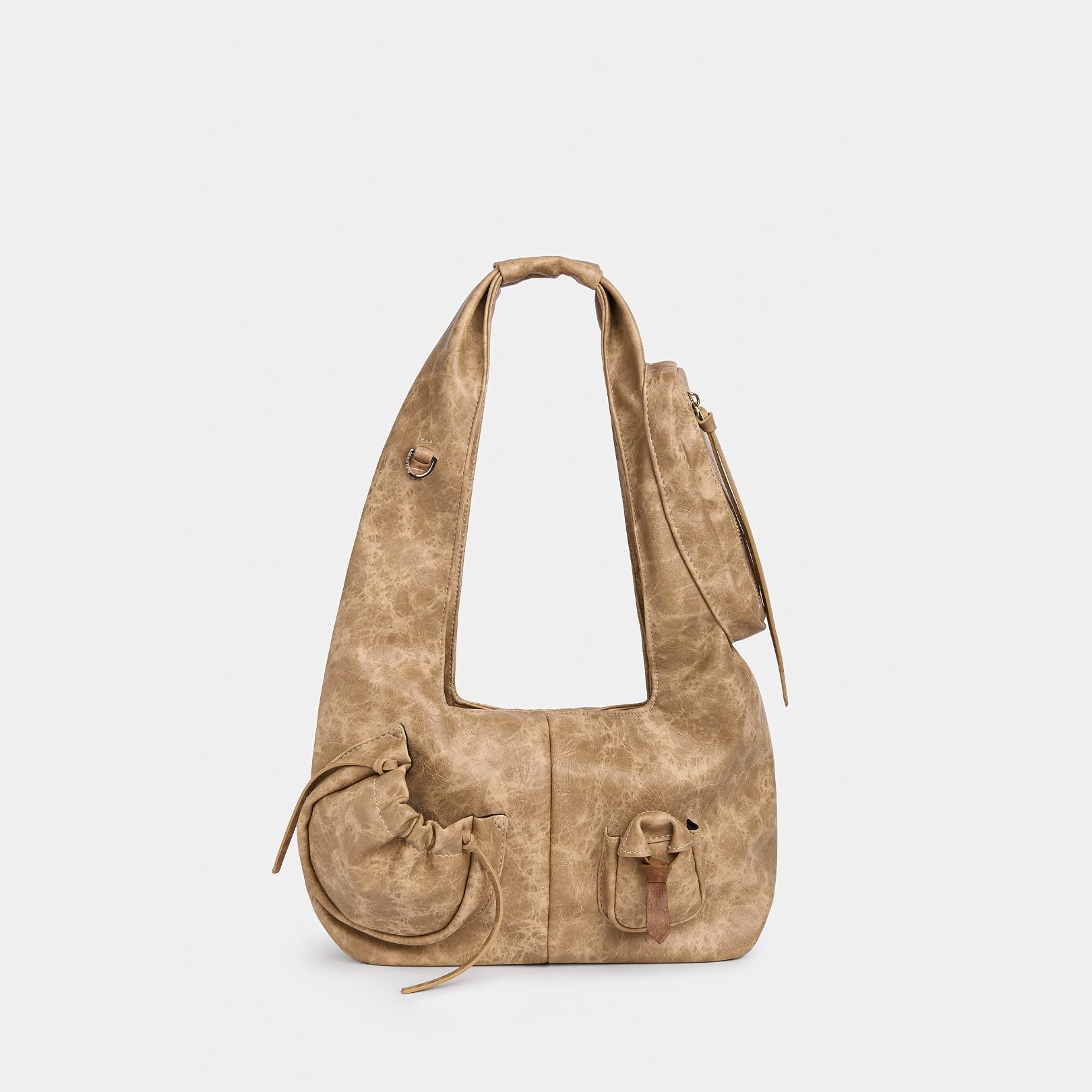 Bag C2-Pocket Hobo Tie Sand Beige (M)