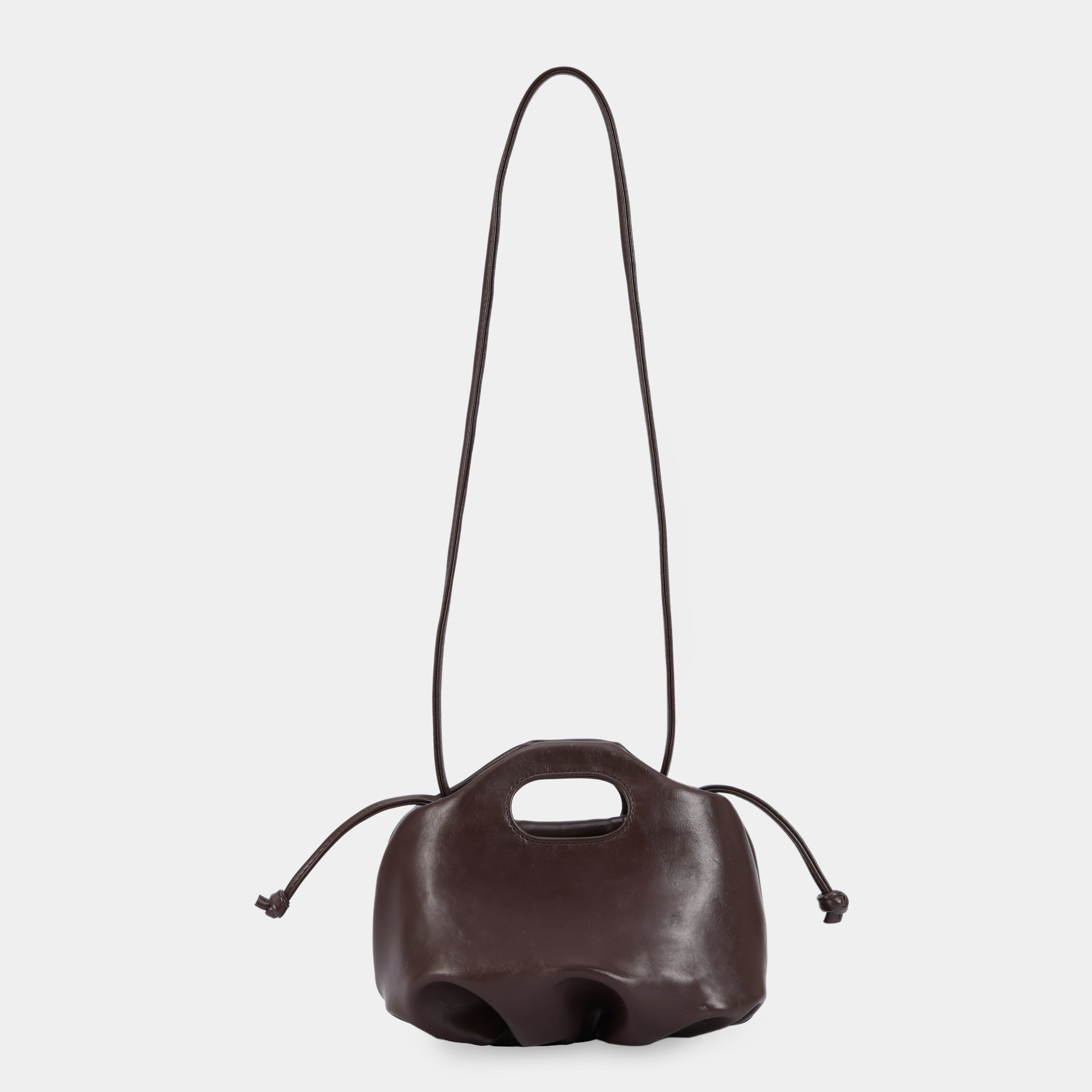 Bag Mini Flower Chocolate brown