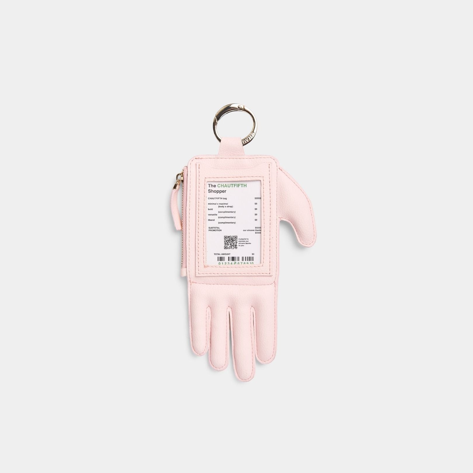 Charm Hand Tag Pink Pastel