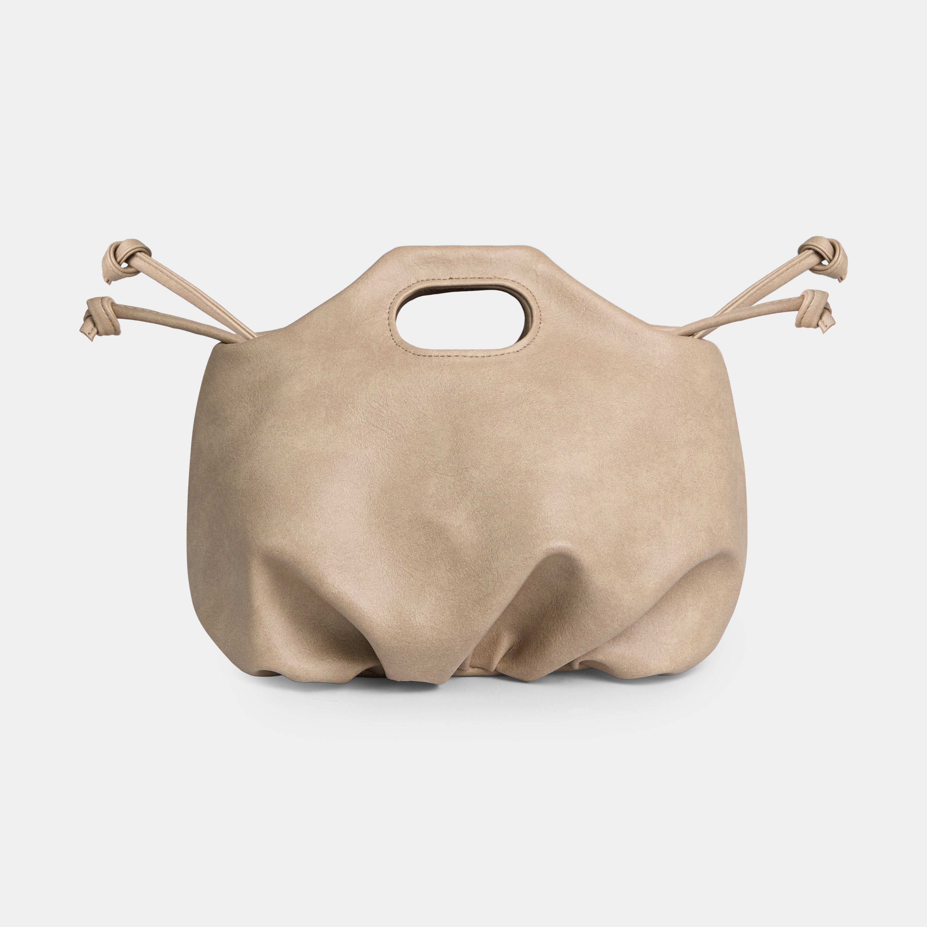 Bag Flower Medium 2 Size (M) in Light Cacao