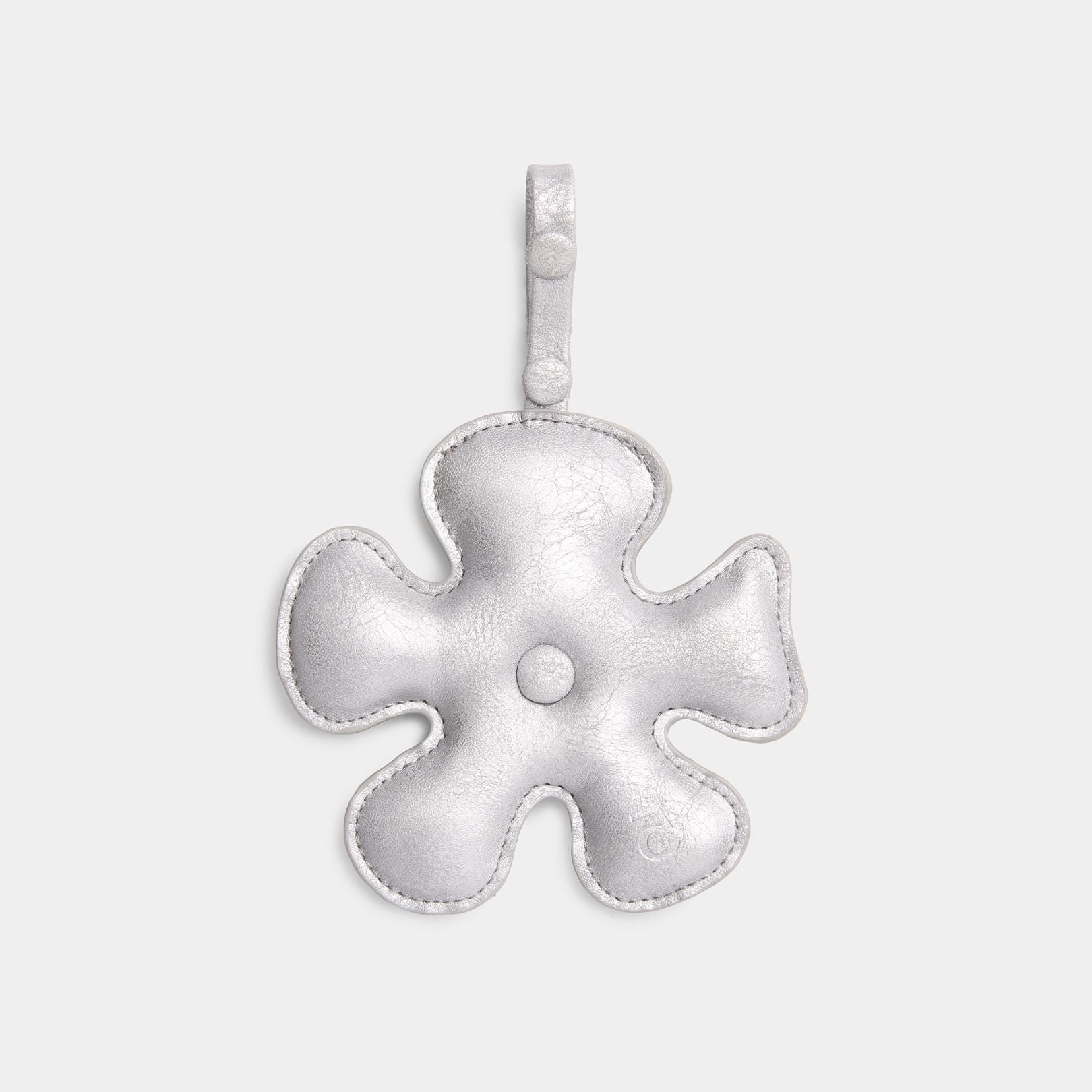 Phụ kiện Hoa cánh quạt size nhỏ (S) màu Bạc ánh kim