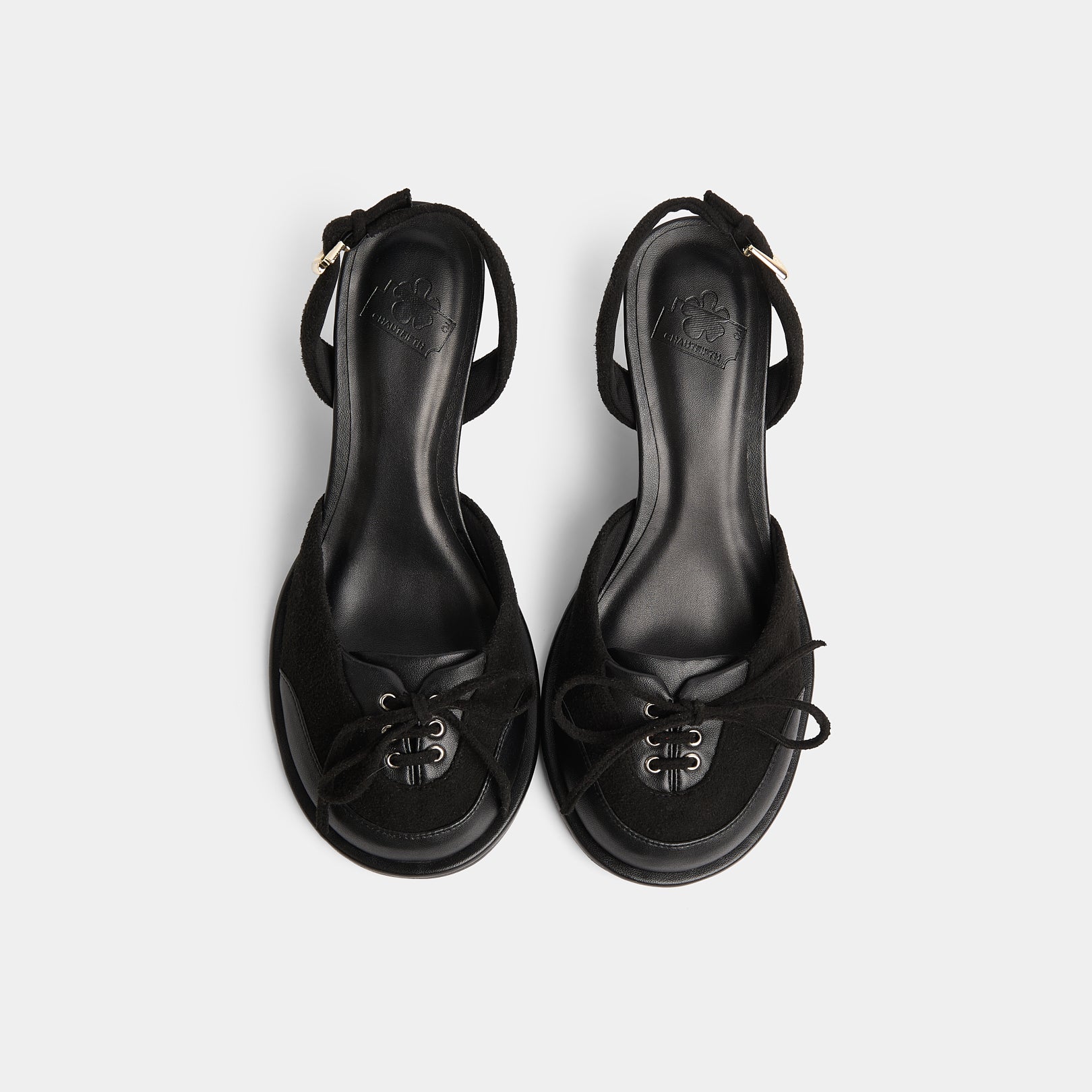 Giày BUBBLE 70 SLINGBACK PUMPS màu Đen