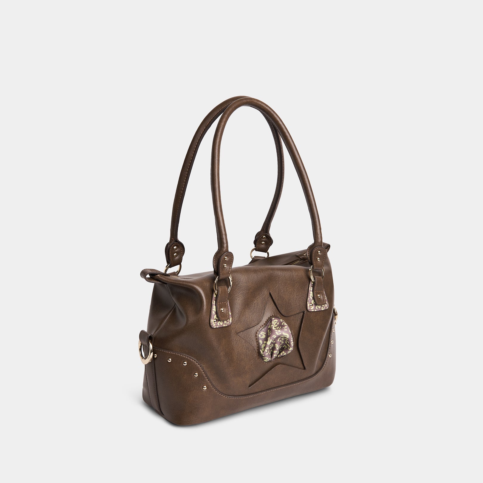 Bag Y2K STAR Dark Beige x Fifth Leopard