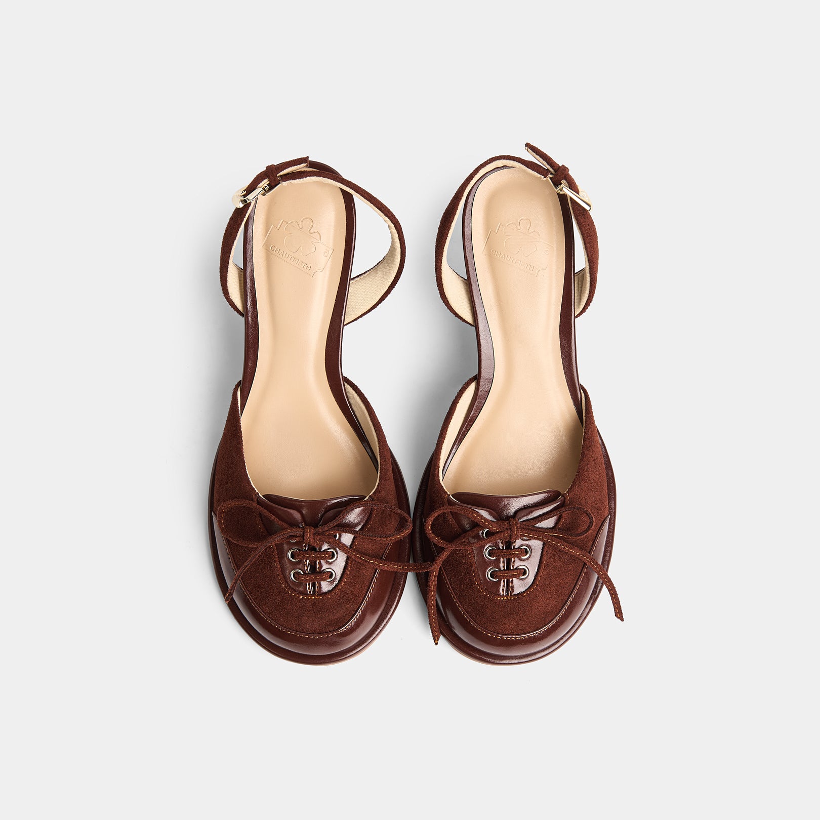 Giày BUBBLE 70 SLINGBACK PUMPS màu Nâu