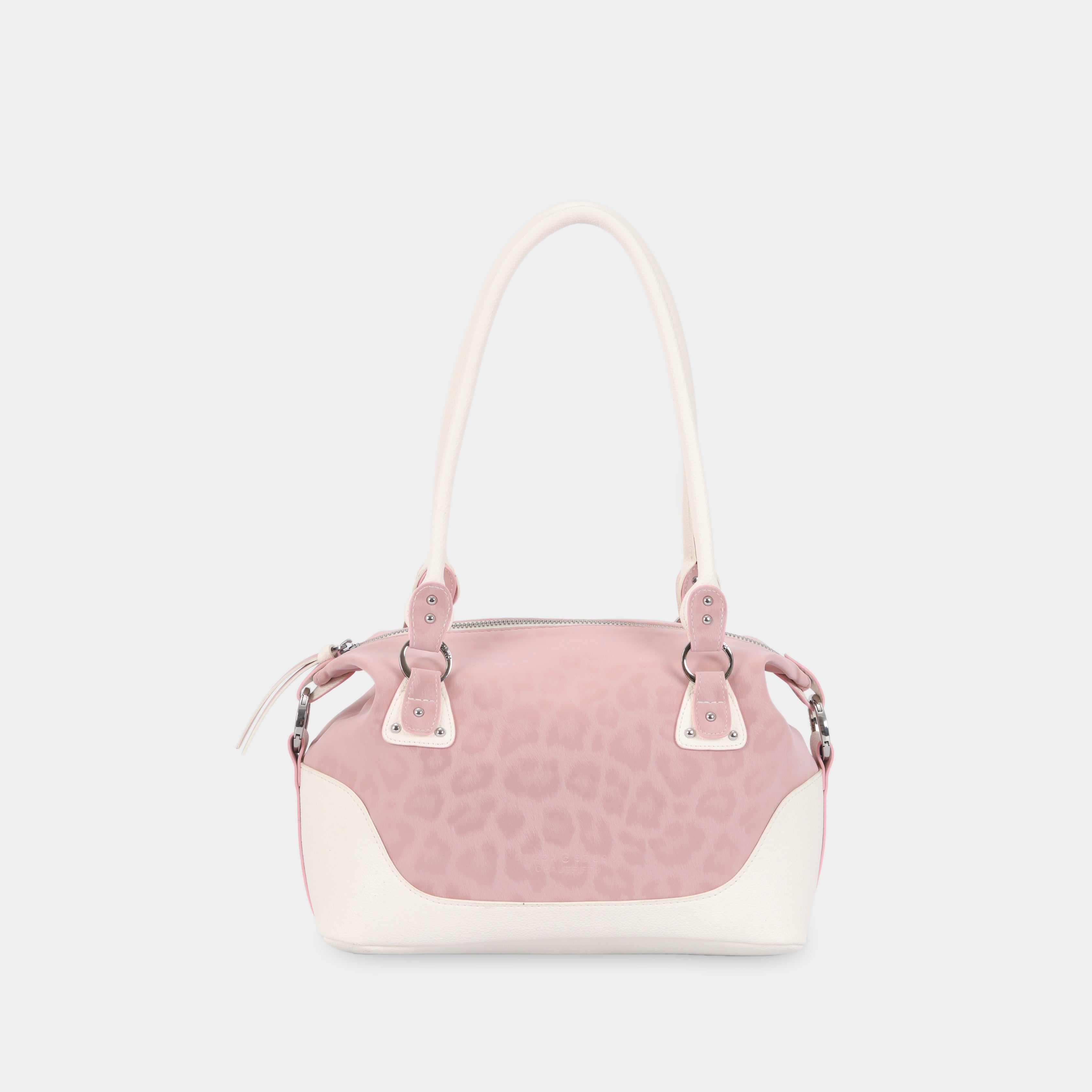 Bag Y2K STAR Pink Leopard x White Grain (SIL)