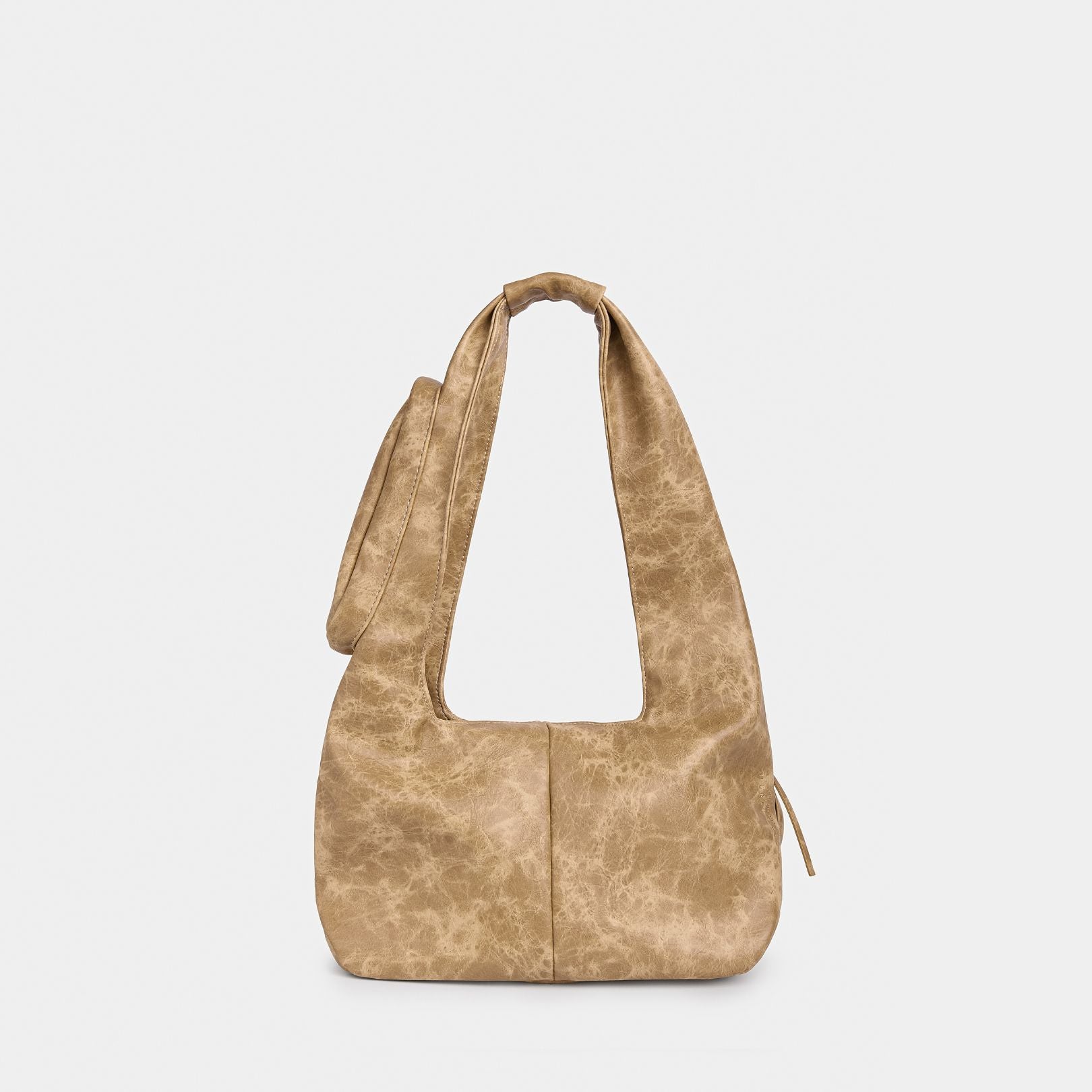 Túi xách Hobo C2-Pocket size Medium (M) Cà vạt màu Beige cát