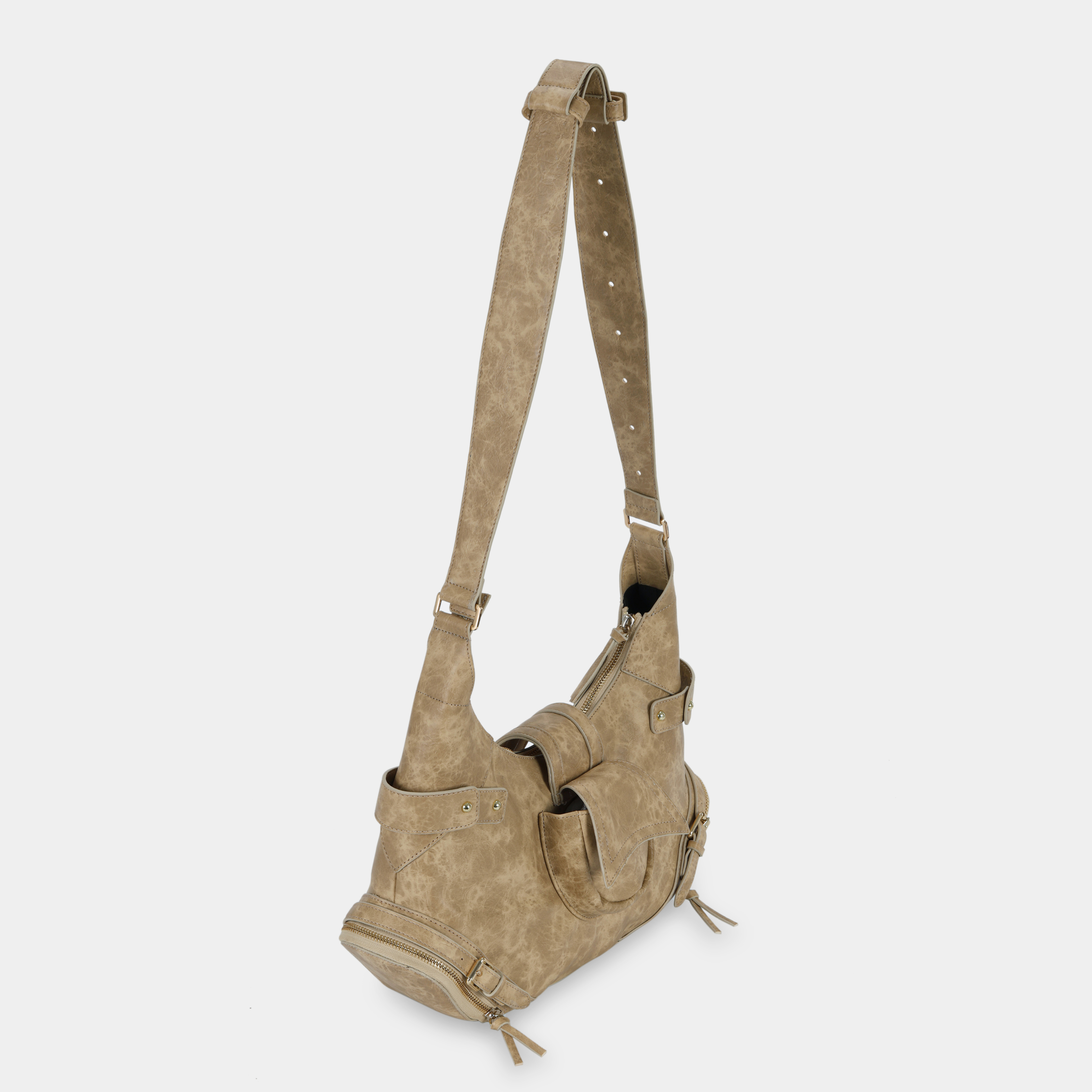 Bag 2-FACE Small size (M) in Sand Beige