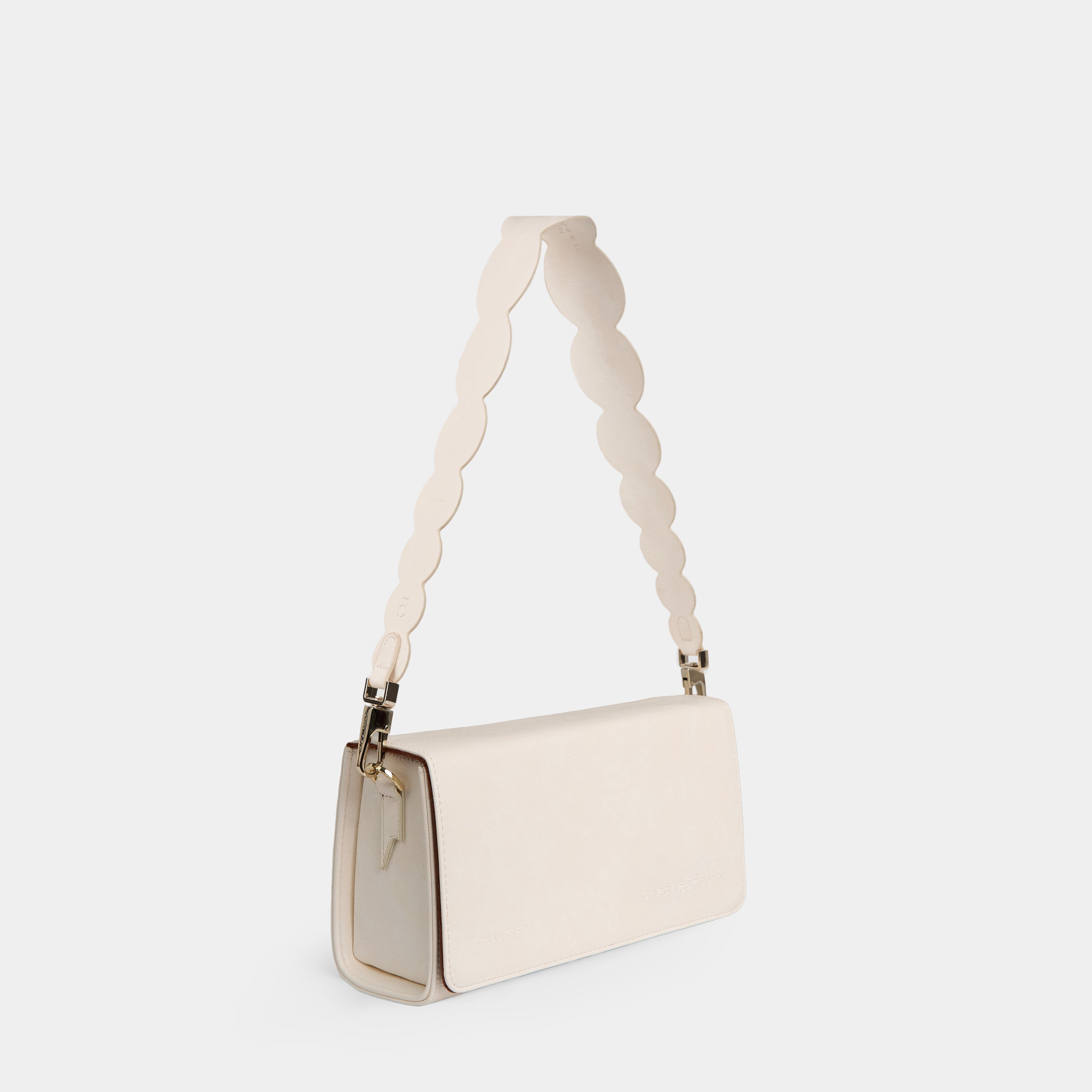Bag KAMELEON in Cream White with Texture
