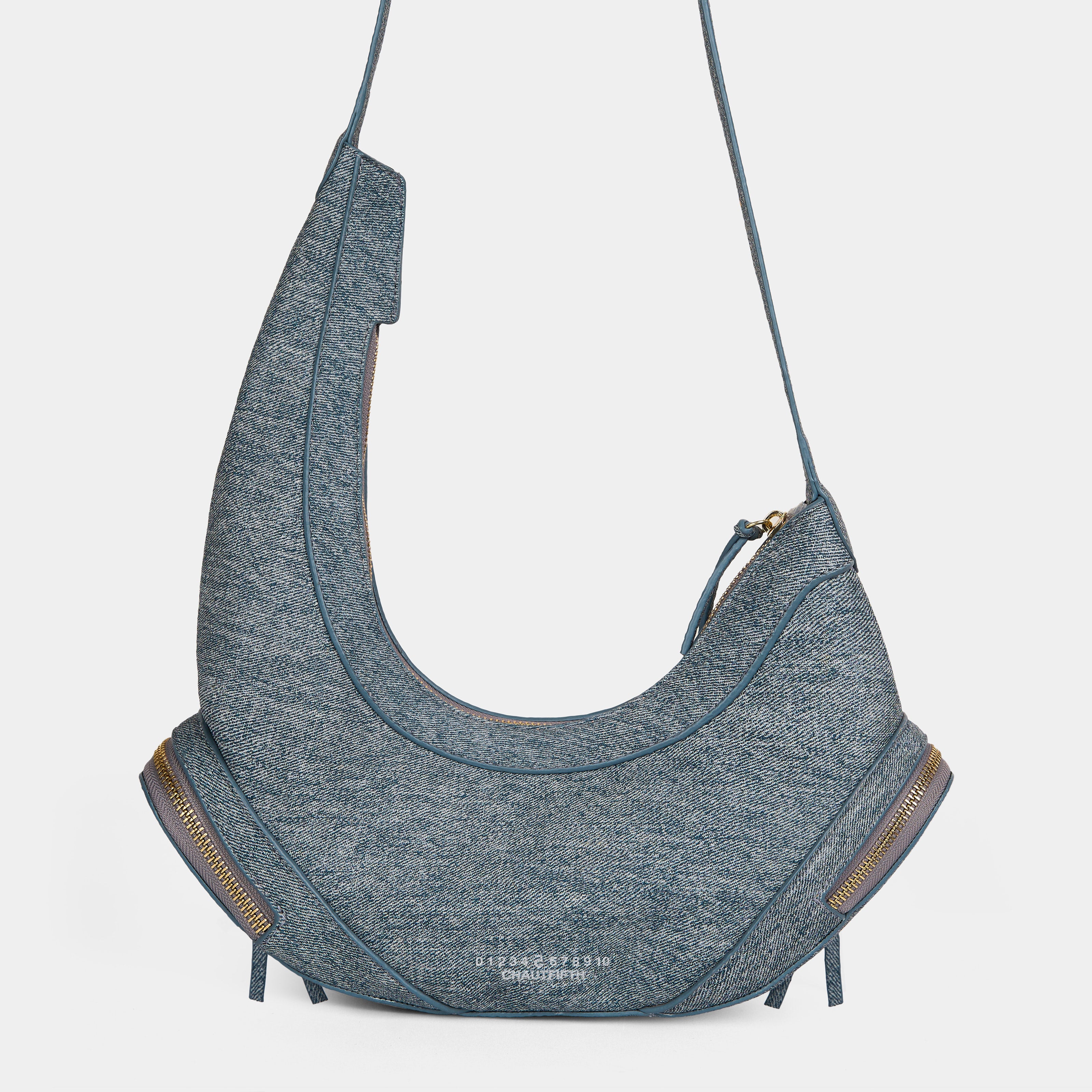 Bag CRESCENT MOON in Denim
