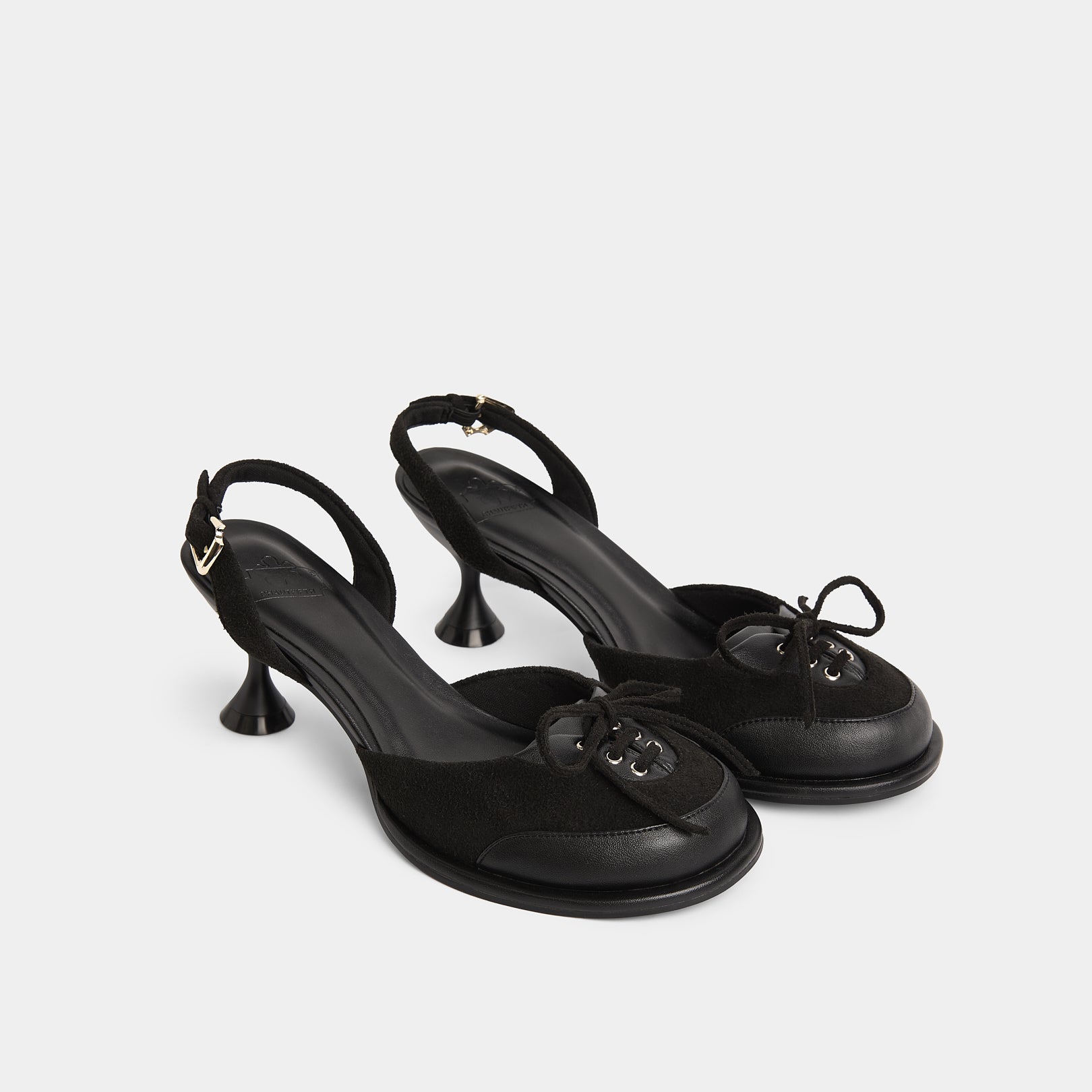 Giày BUBBLE 70 SLINGBACK PUMPS màu Đen