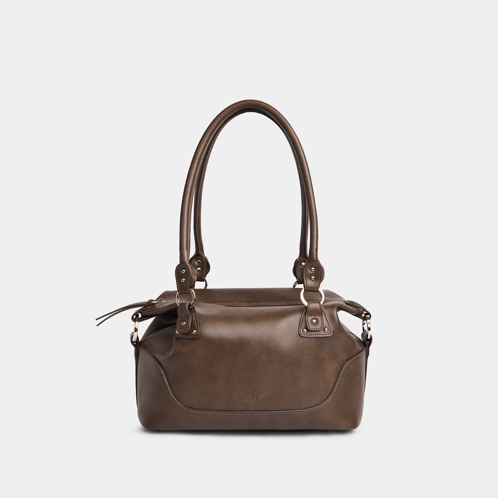 Túi xách Y2K STAR màu Be tối x Da beo C5