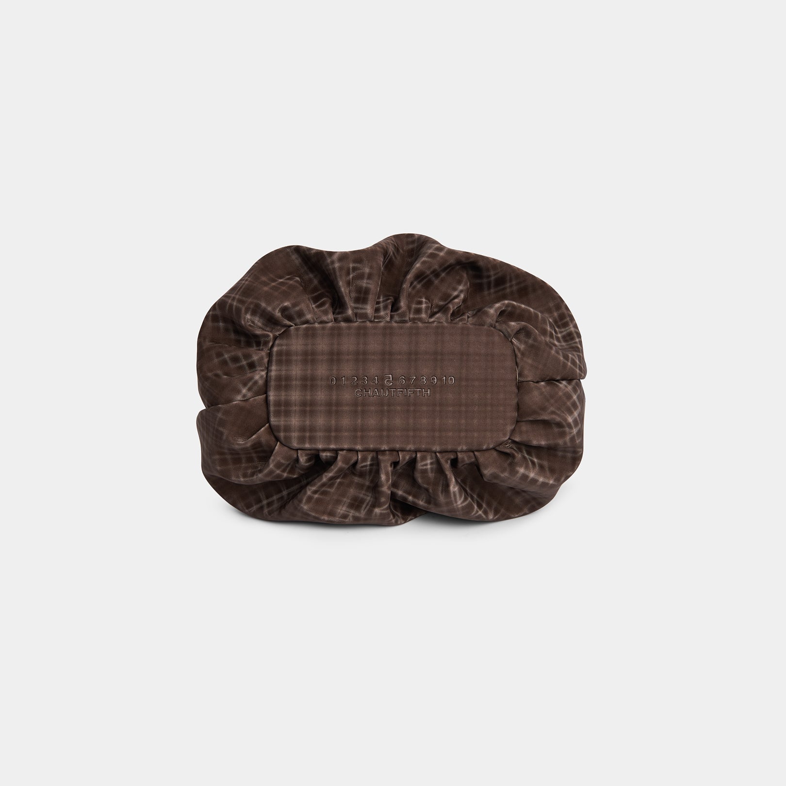 Bag Mini Flower Brown Checked