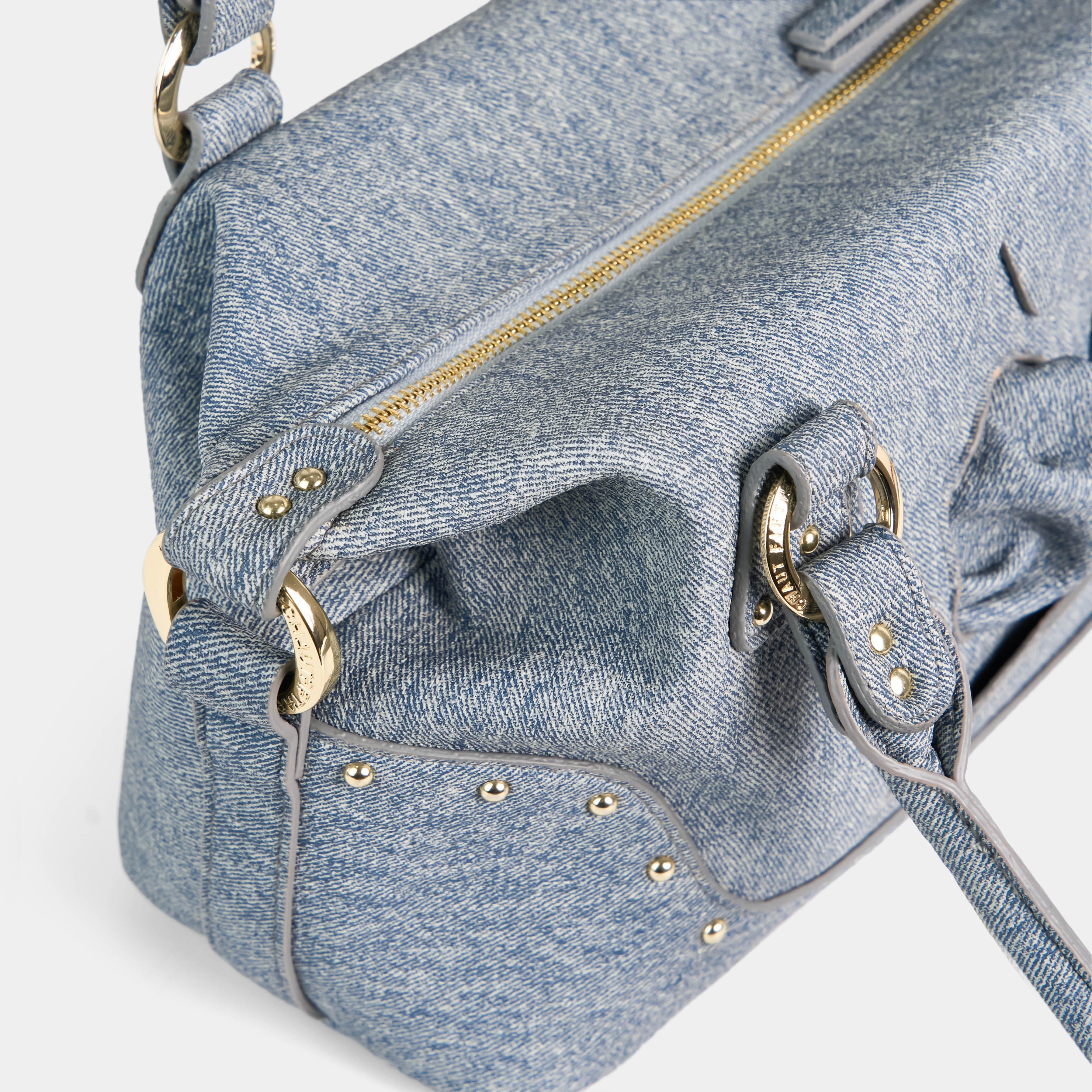 Túi xách Y2K STAR màu Nâu sáp x beo