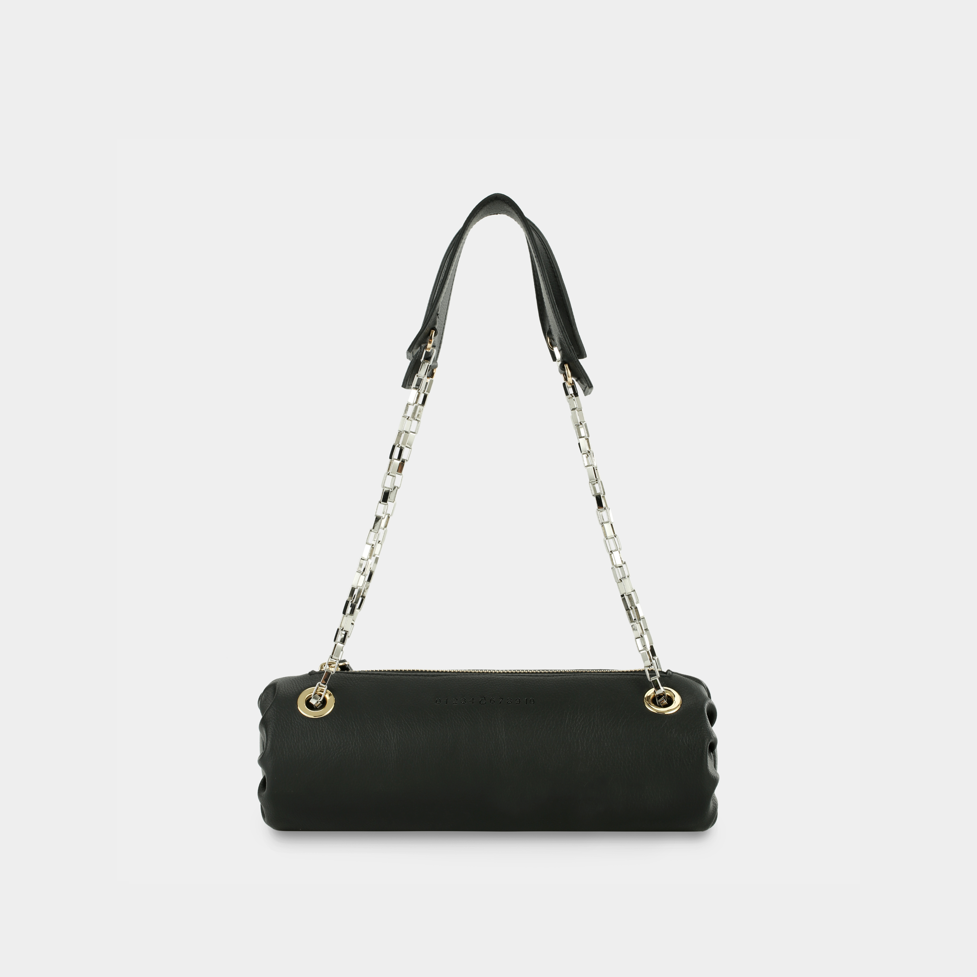 Bag Flower Log Short size in Black