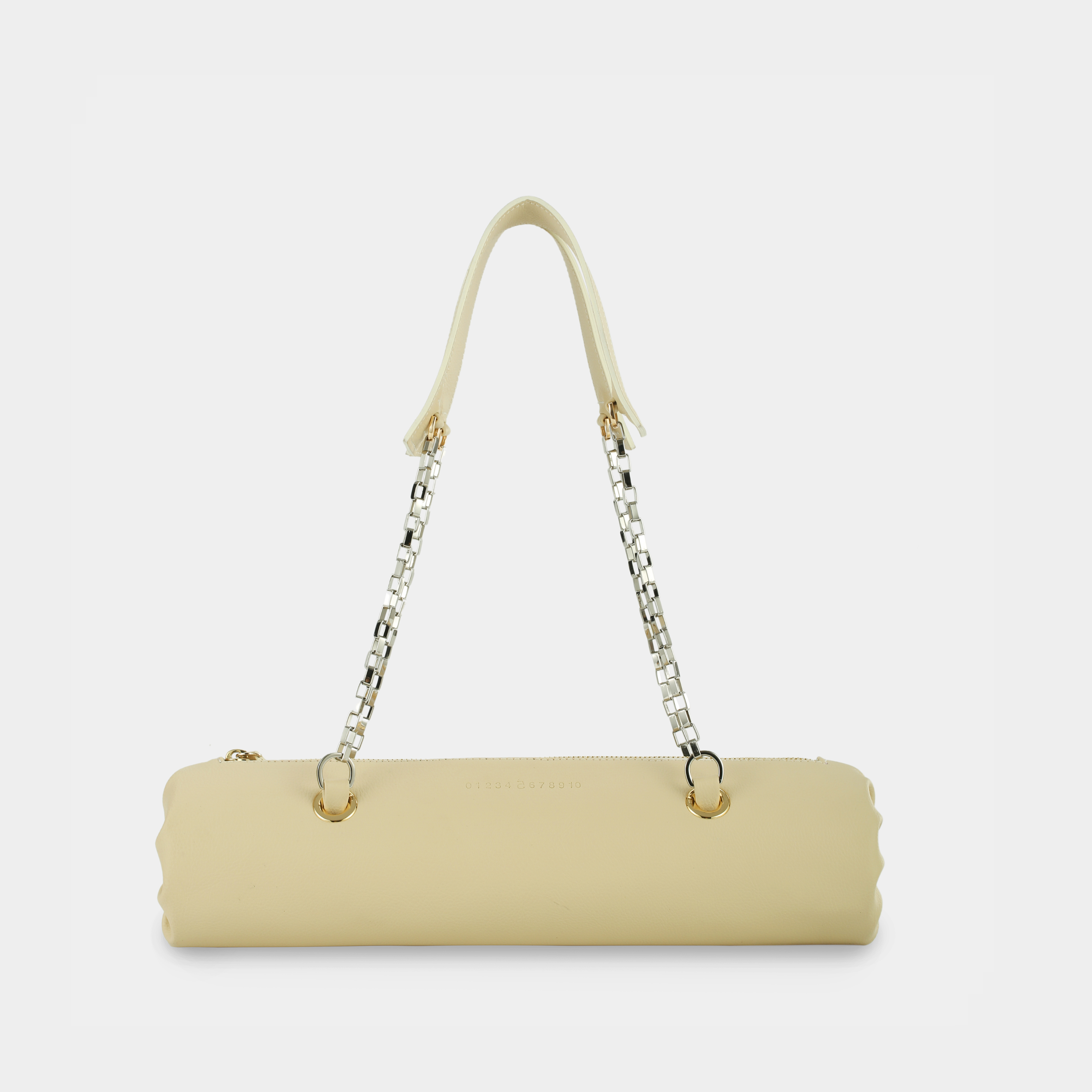 Bag Flower Log Long size in Light Beige
