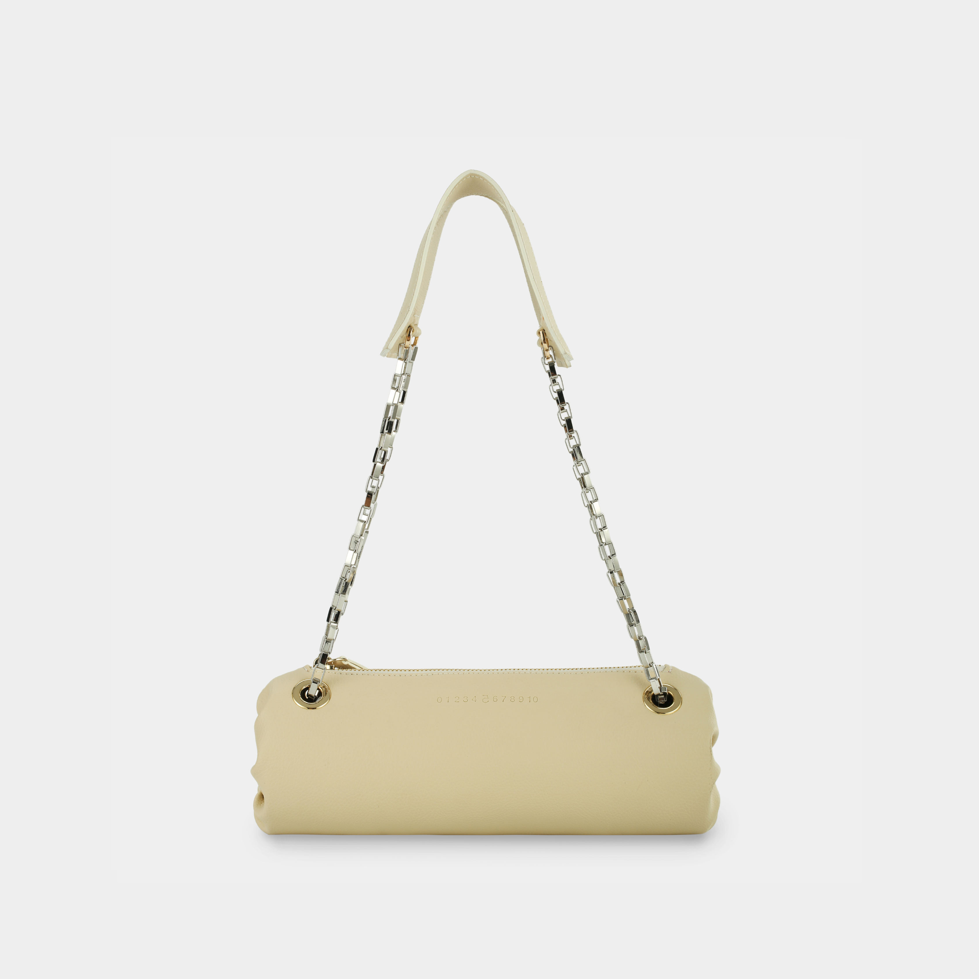 Bag Flower Log Short size in Light Beige