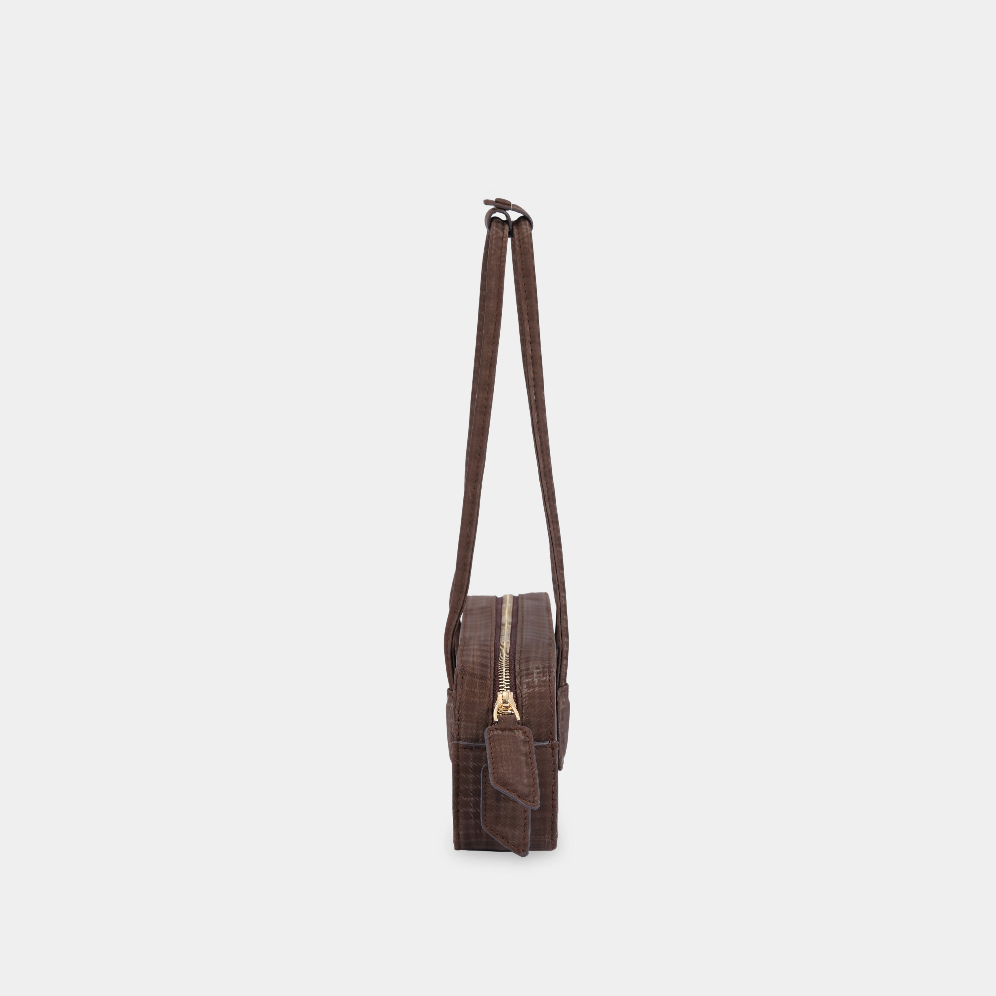 Bag Banhmi Brown Checked