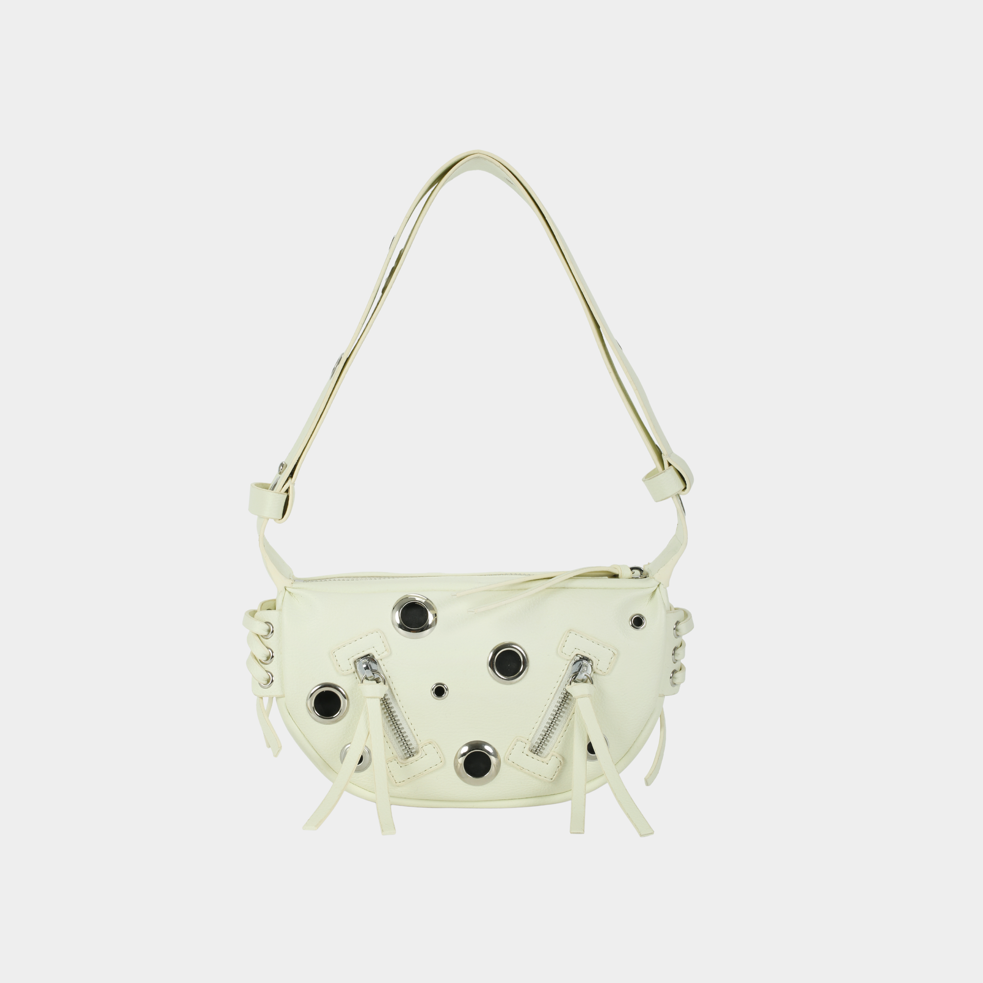 Túi xách LACE EYELET BAG size nhỏ (S) màu trắng