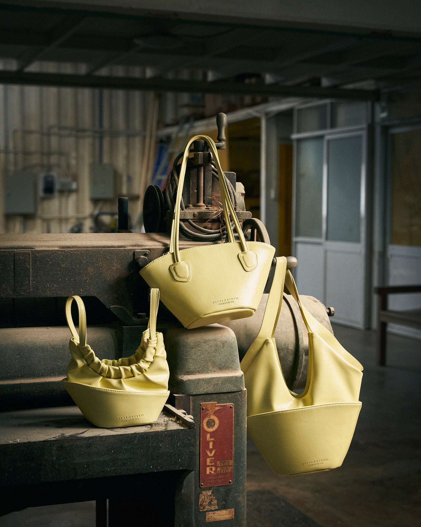 Túi xách HASO Basket màu Đen