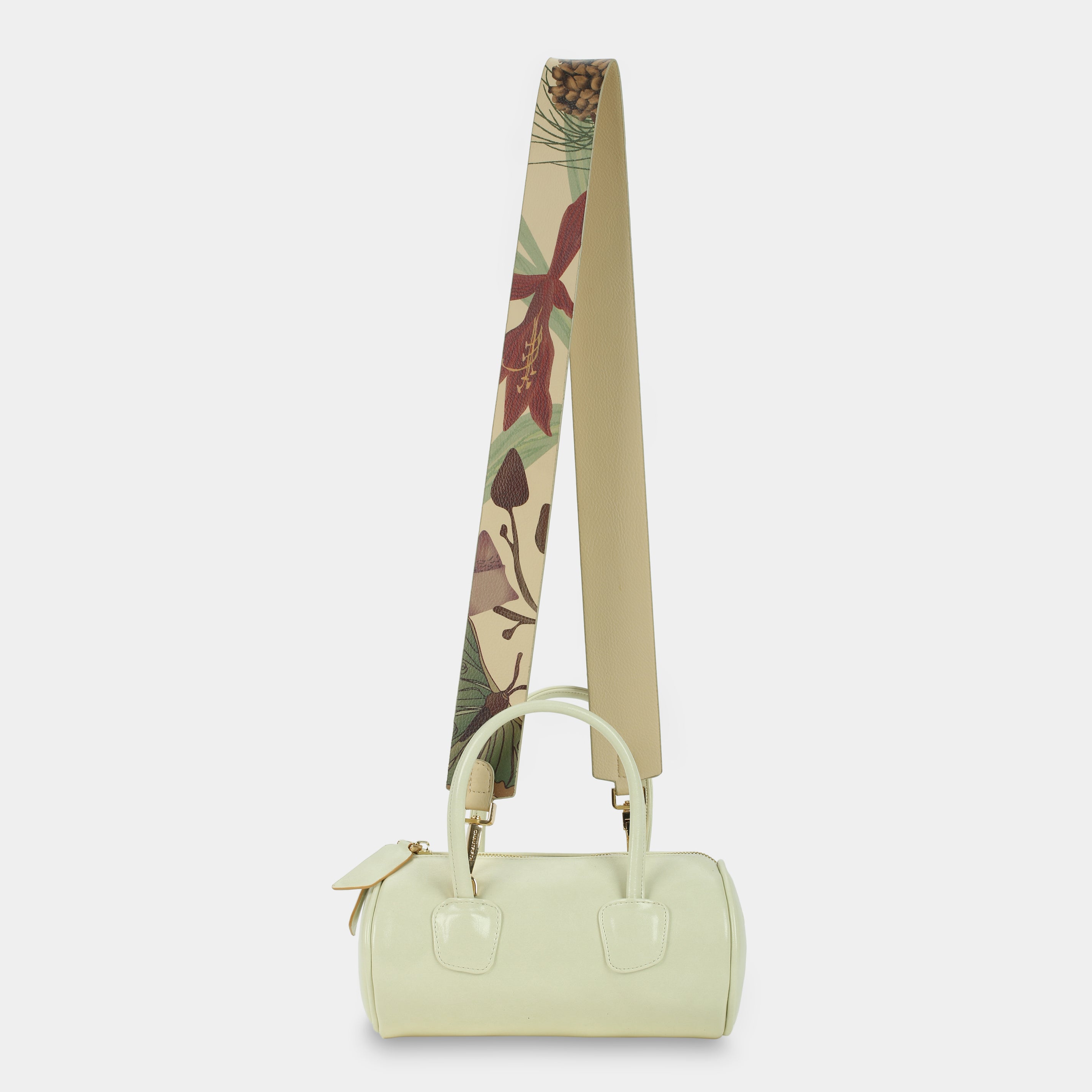 Bag ROLL in Nude Metallic