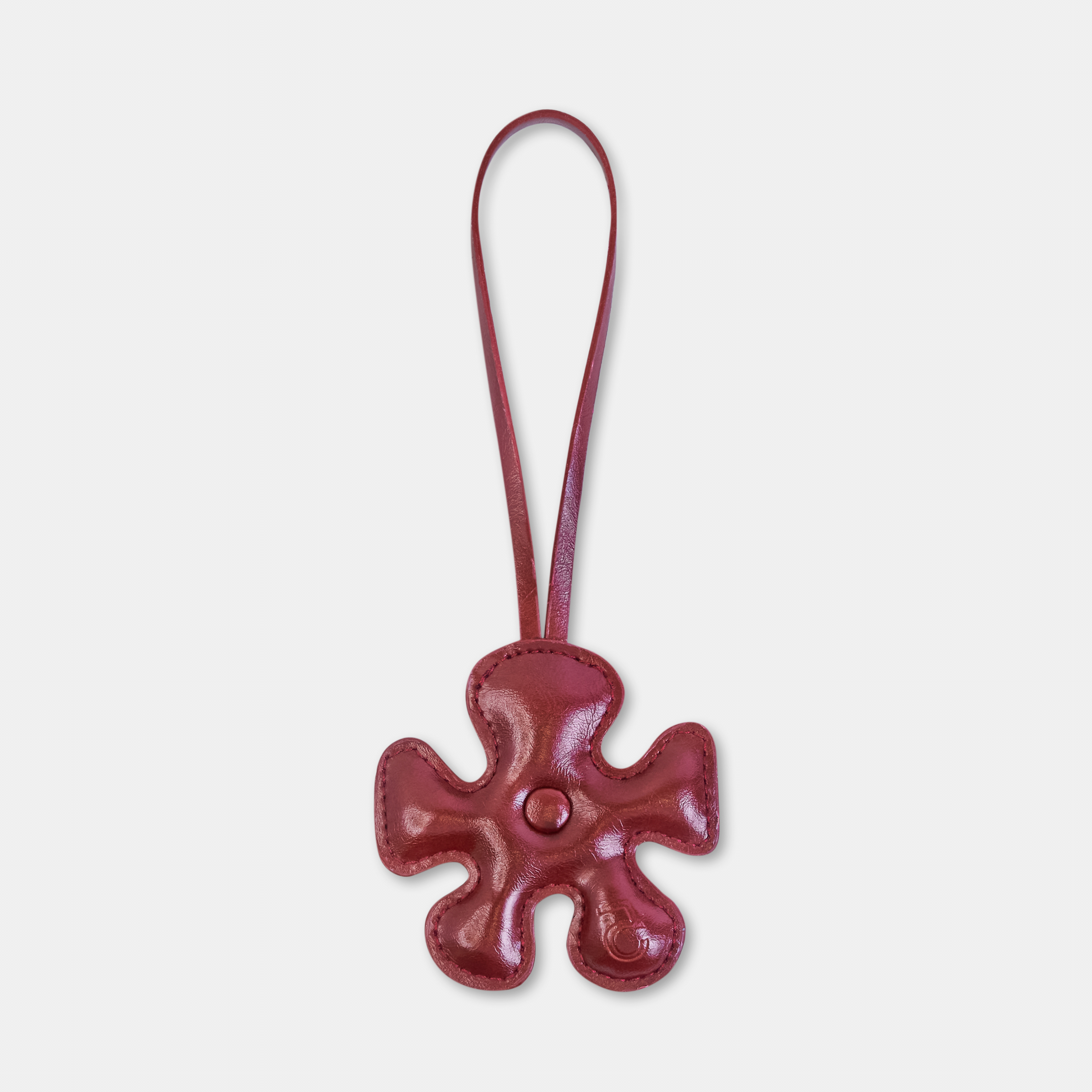 Accessory Fan Flower Charm size mini in Blue Pastel