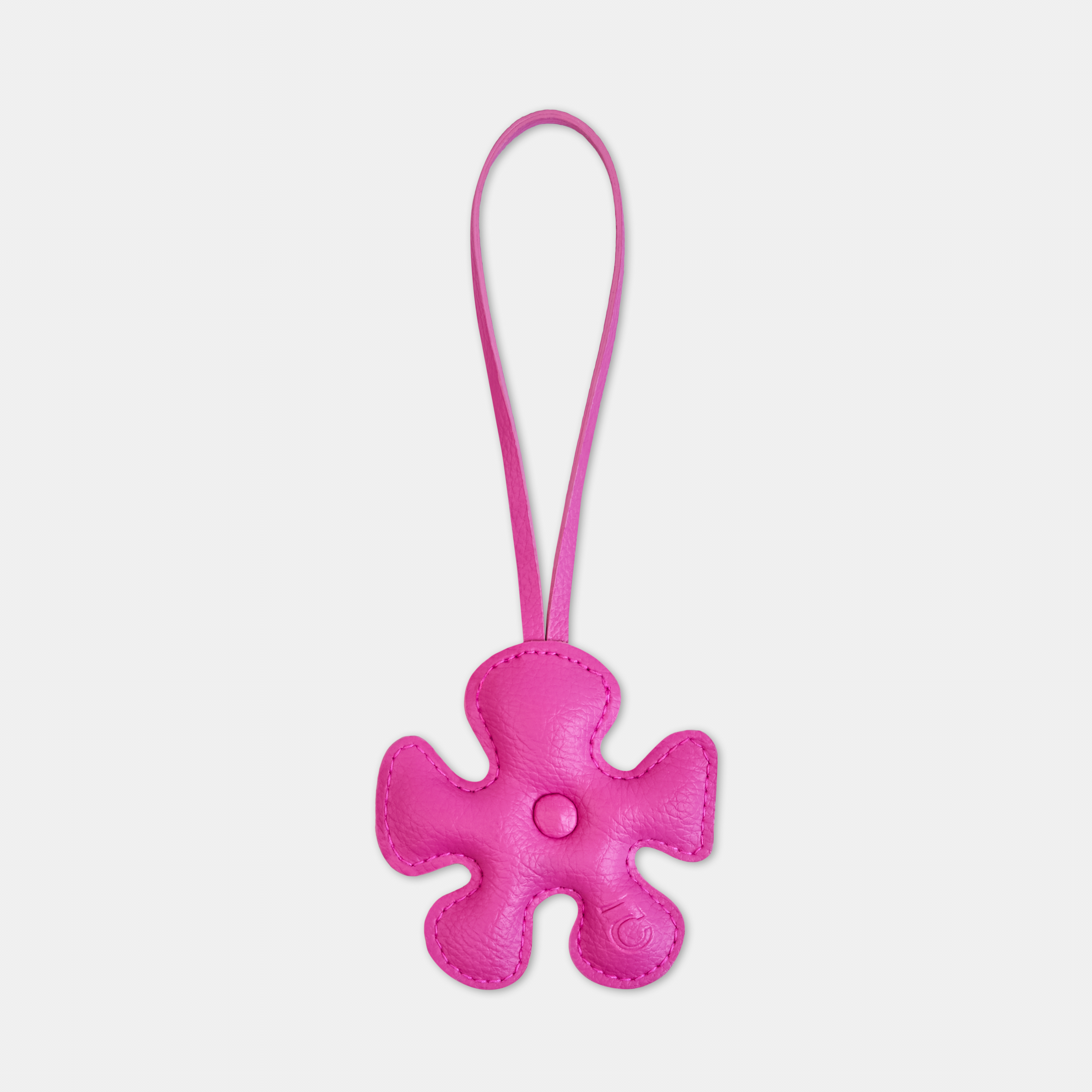 Accessory Fan Flower Charm size mini in Blue Pastel