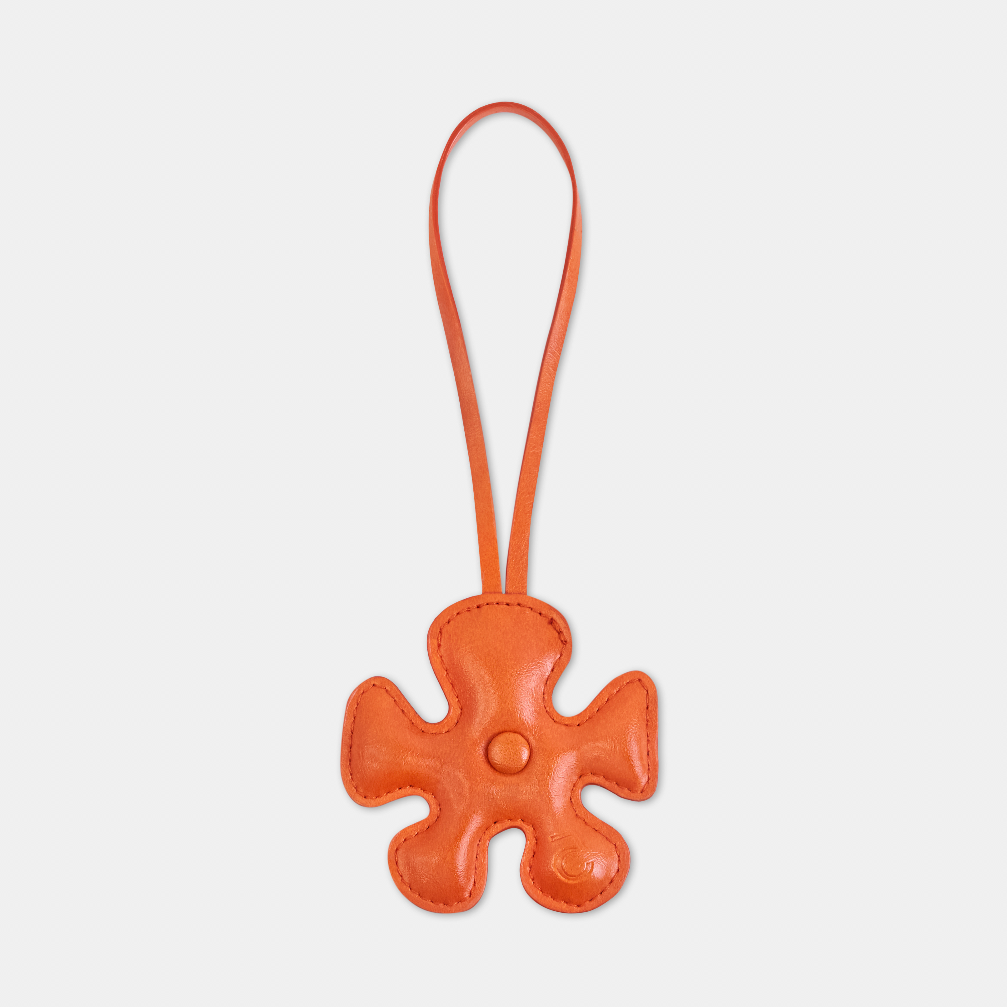 Accessory Fan Flower Charm size mini in Blue Pastel
