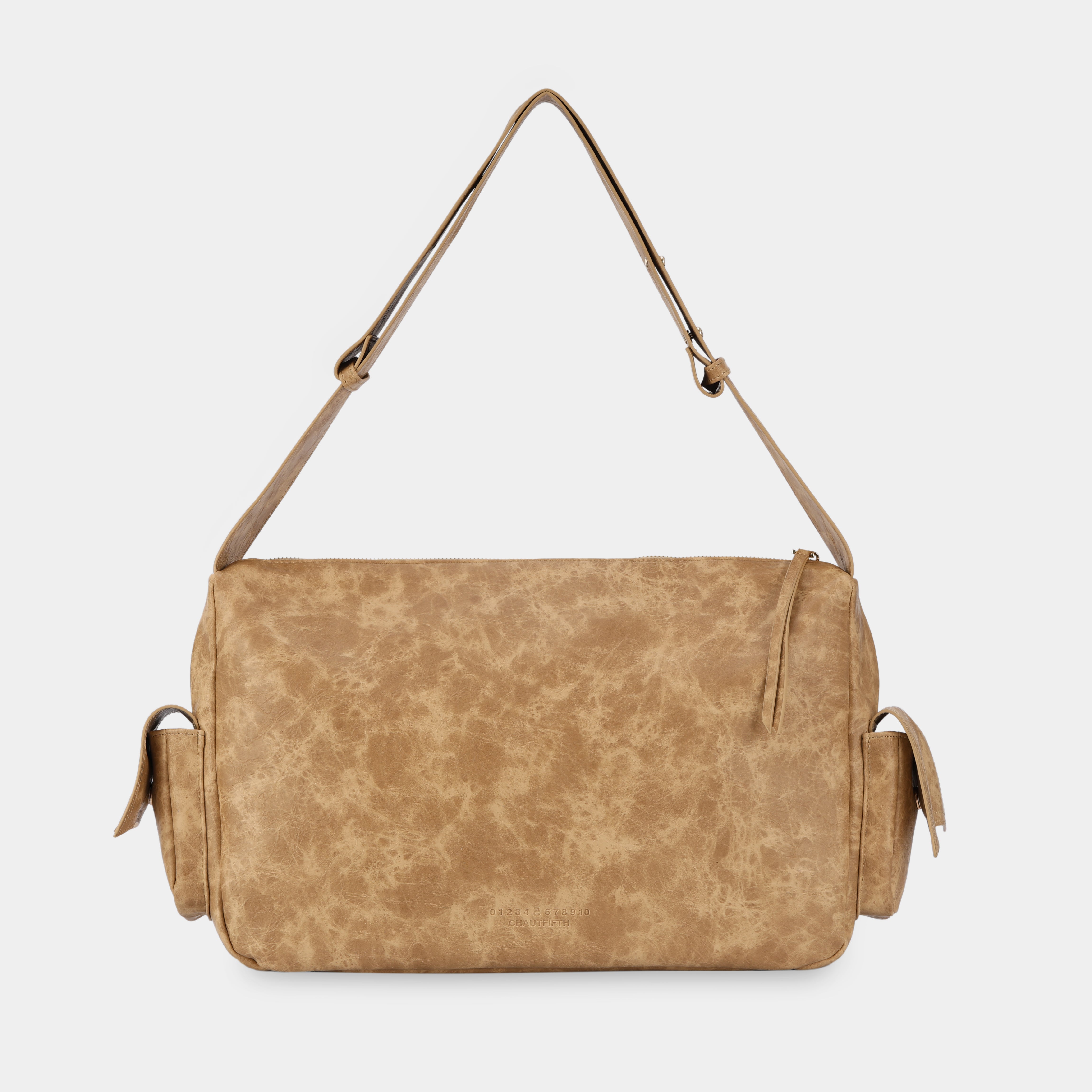 Túi xách C6-Pocket size Laptop (L) màu Beige cát