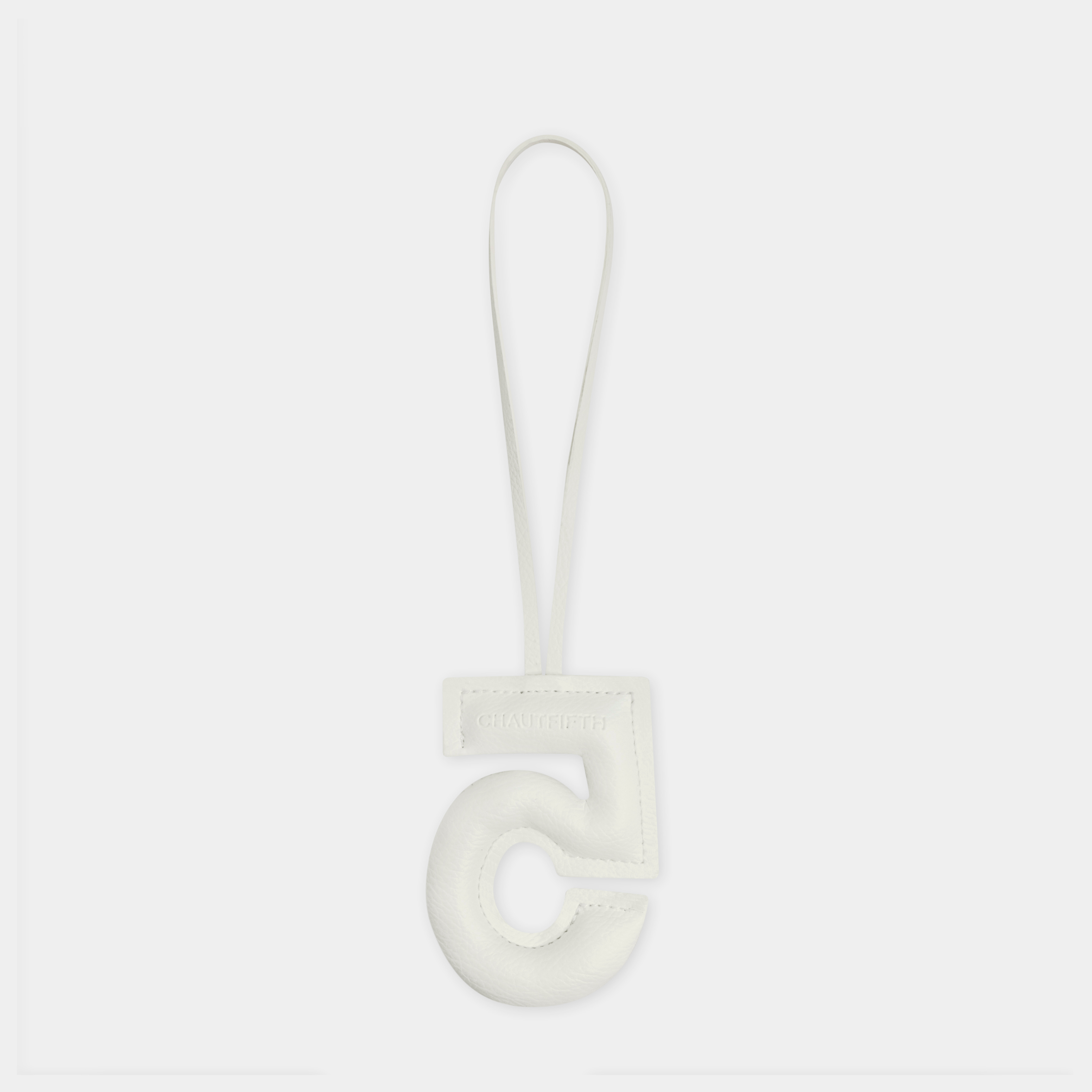 Accessories Reverse Fifth Charm in White Cream