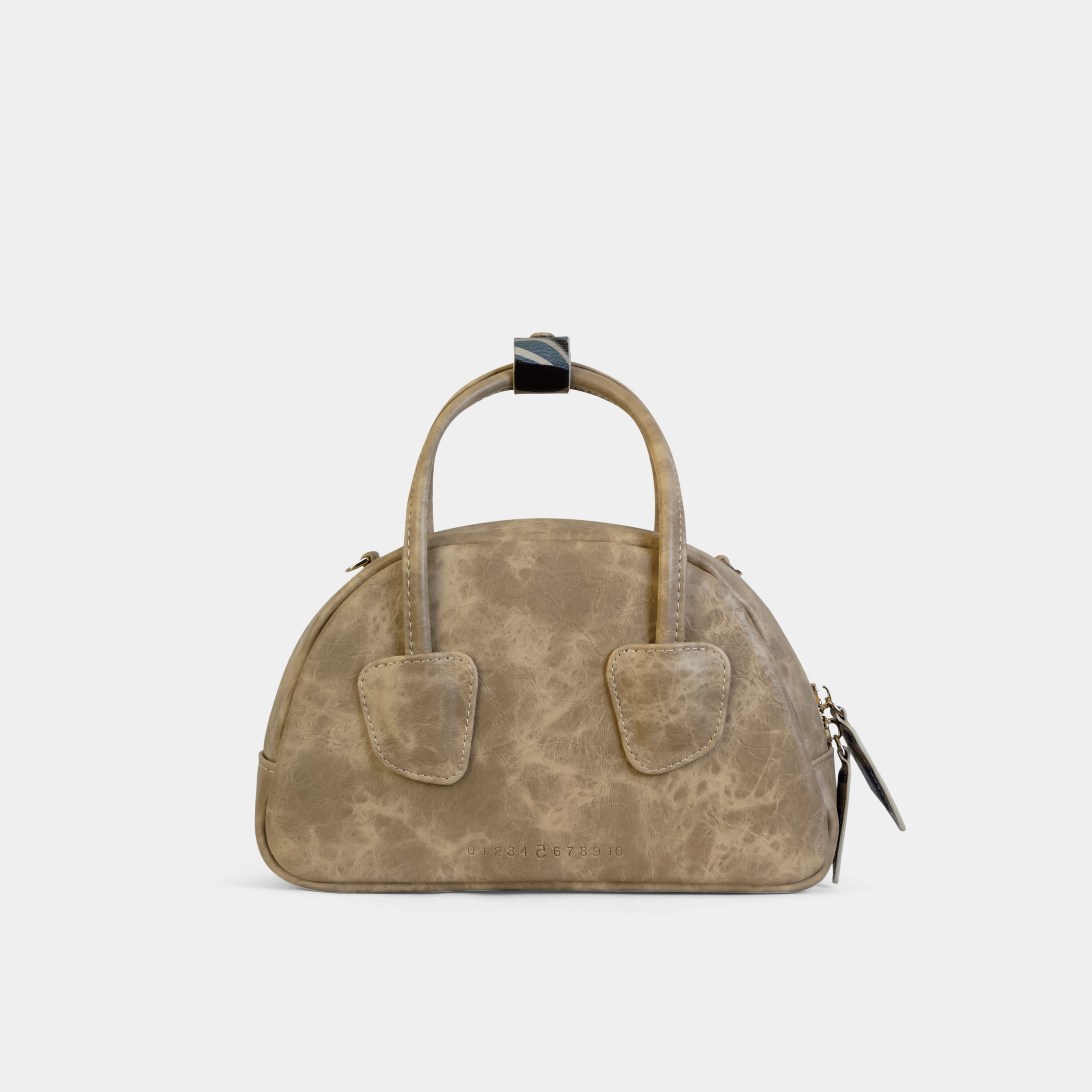 Bag TACOS Medium size (M) in Sand Beige - Art Edition