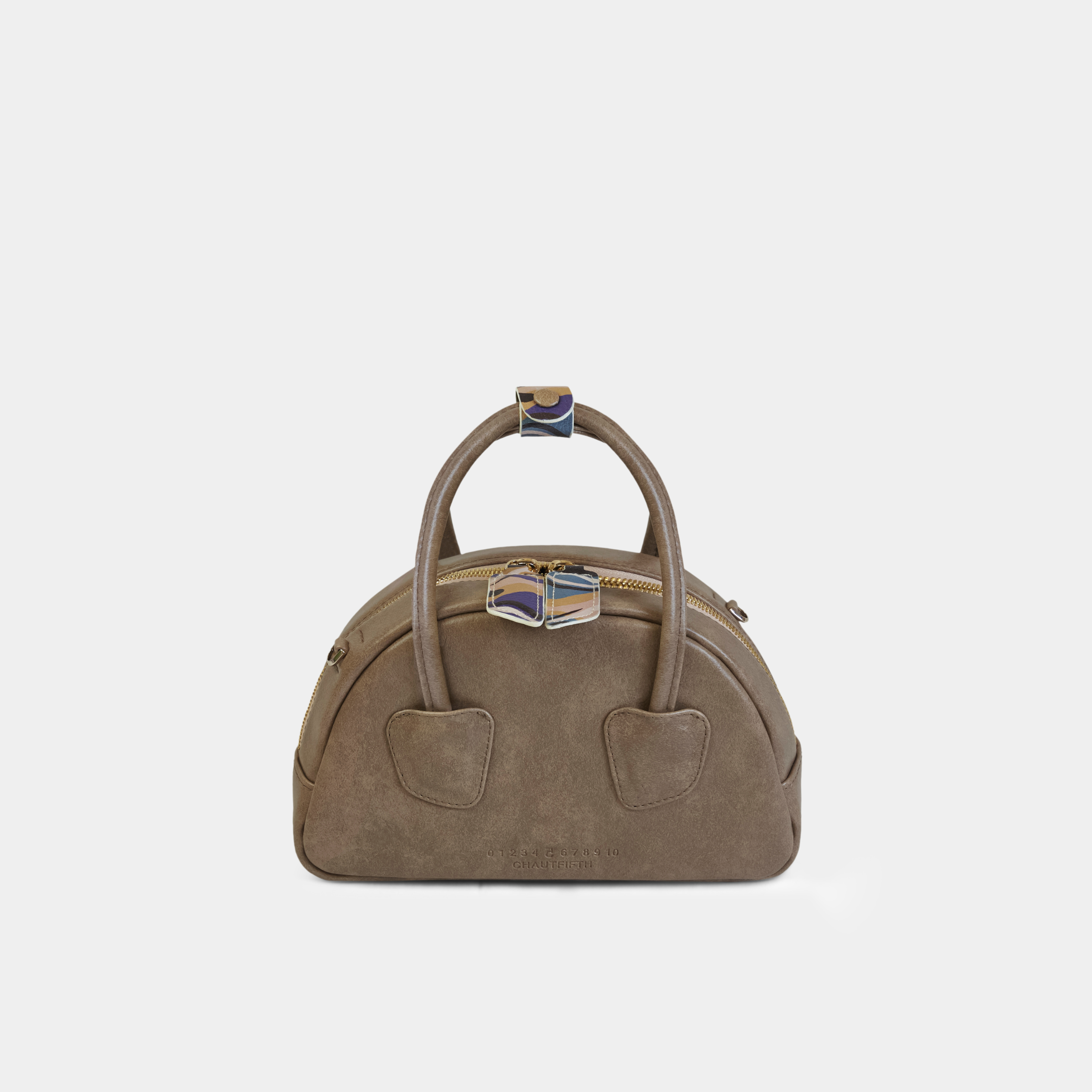 Bag TACOS Medium size (M) in Cacao - Art Edition