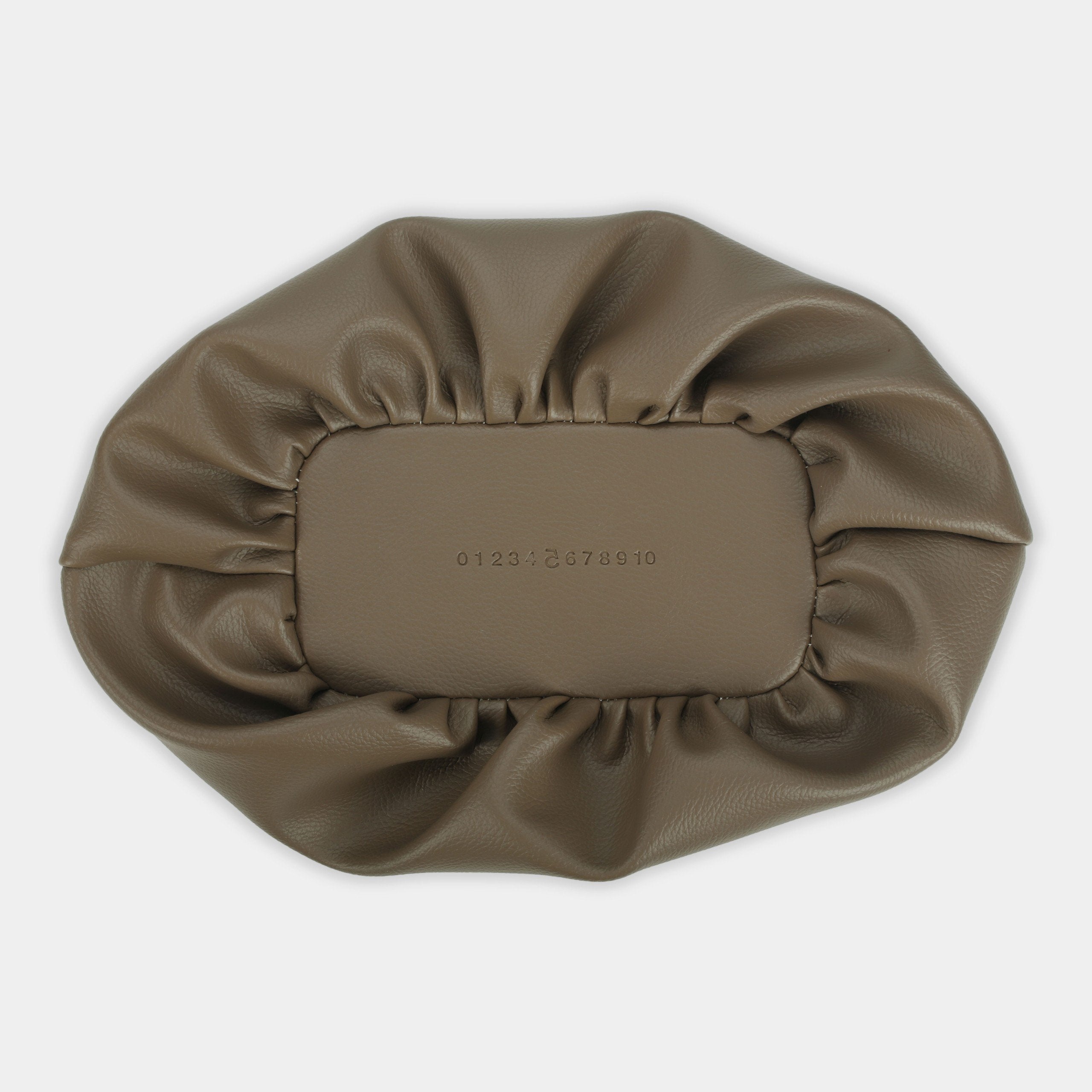 Túi xách Flower M (medium) màu beige tối