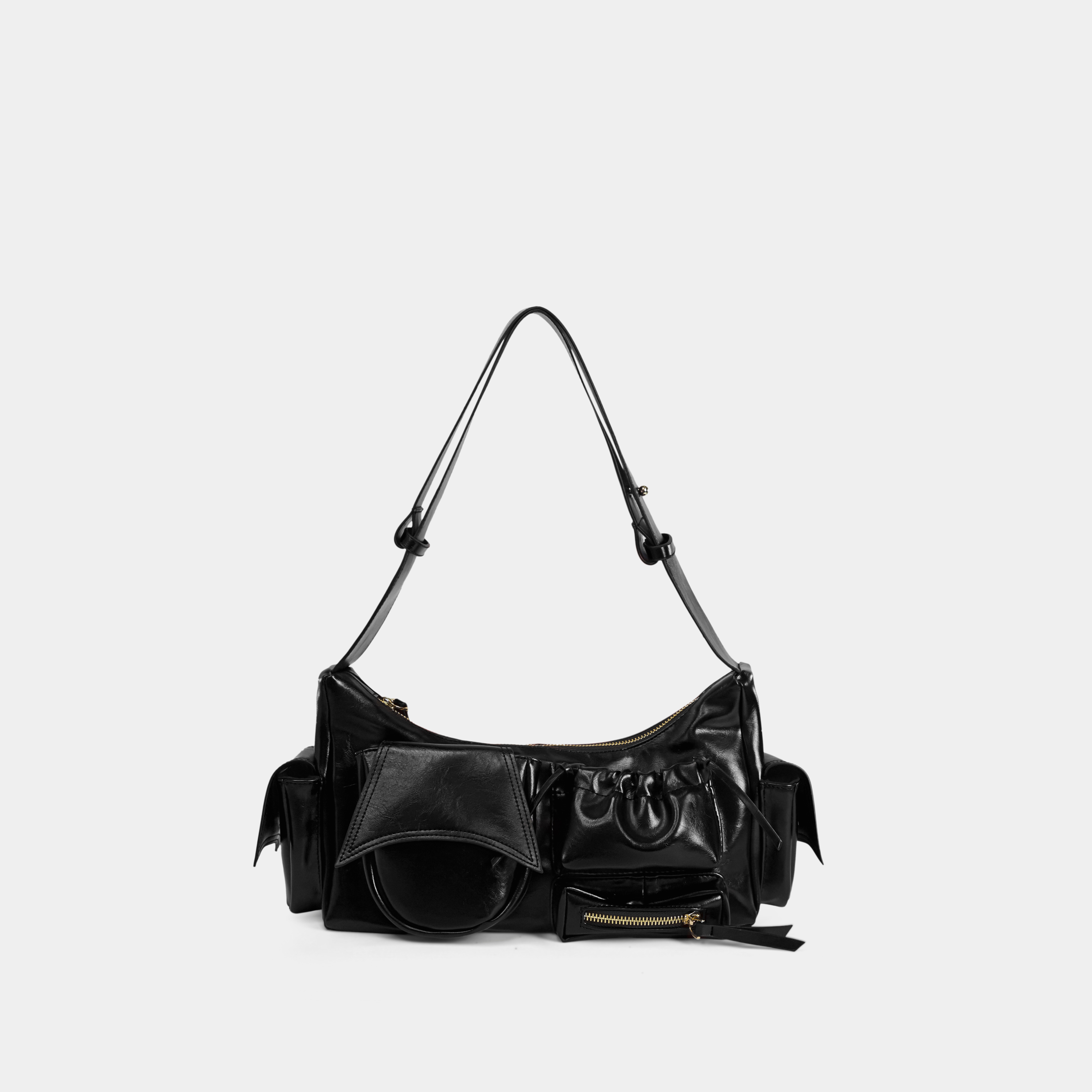 Túi xách C5-Pocket size (M) màu Đen