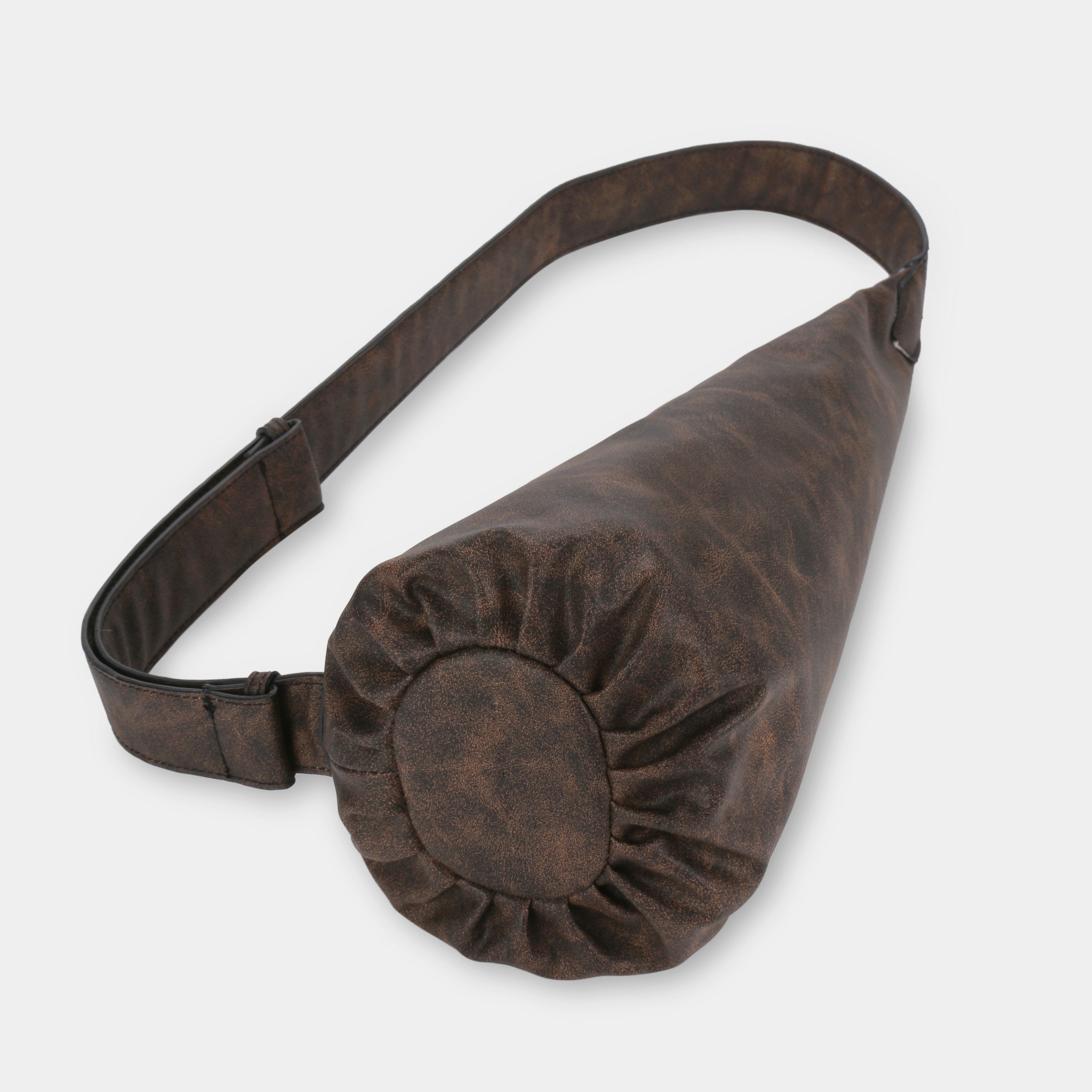 Túi nón đáy hoa FLOWER HAT màu nâu Đen chấm