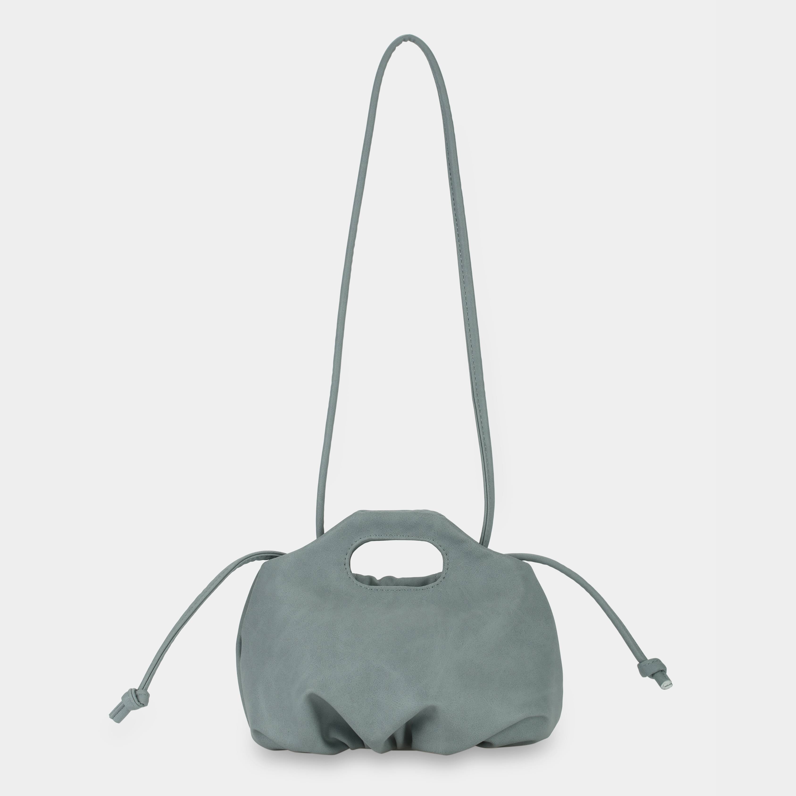 Flower Mini bag in turquoise color