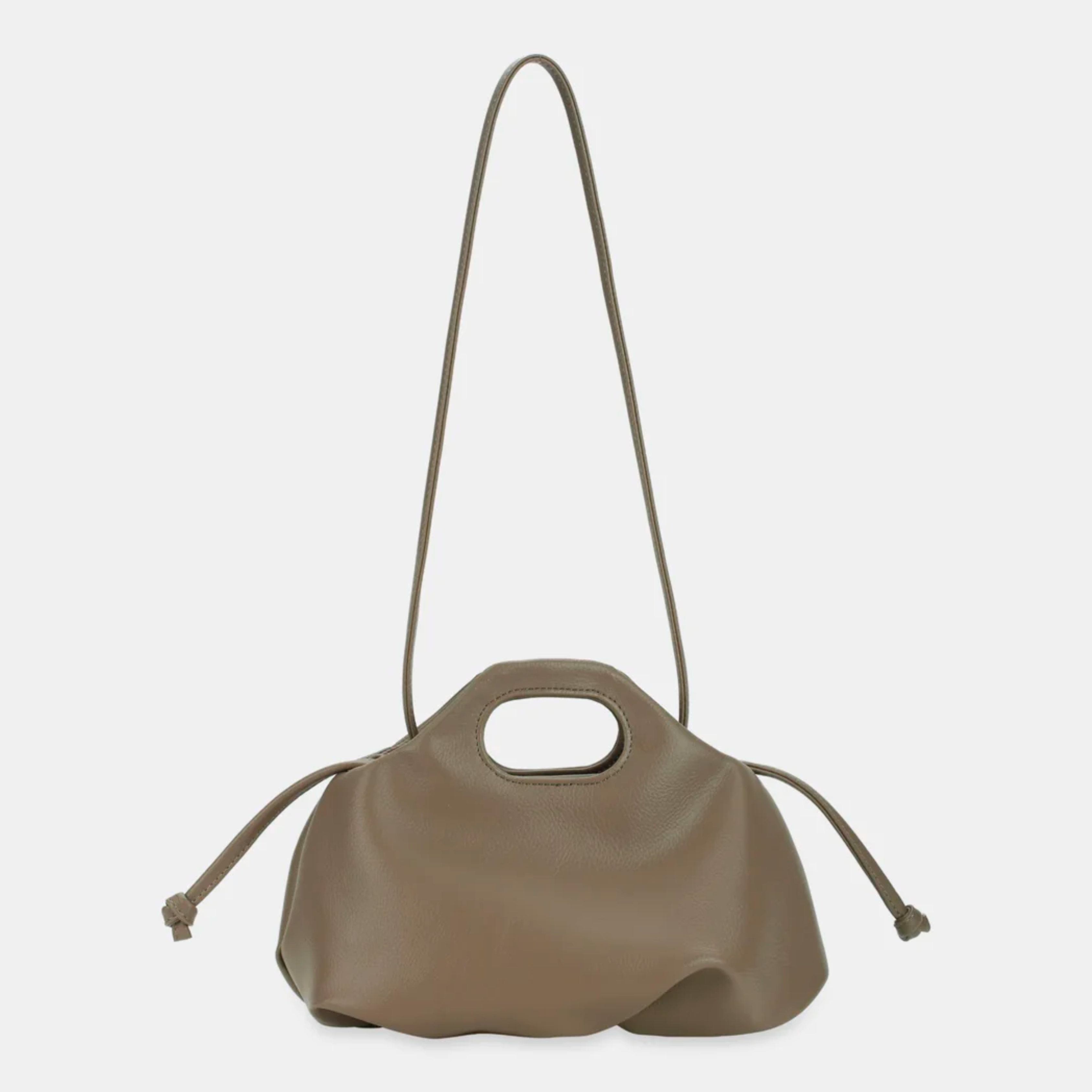 Bag Flower Medium Size (M) in Dark Beige