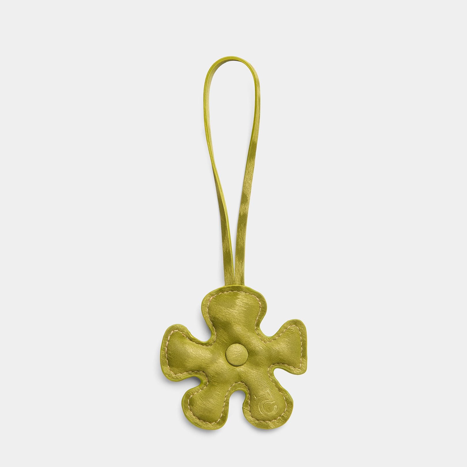 Phụ kiện hoa cánh quạt mini màu Da Beo Xanh lá