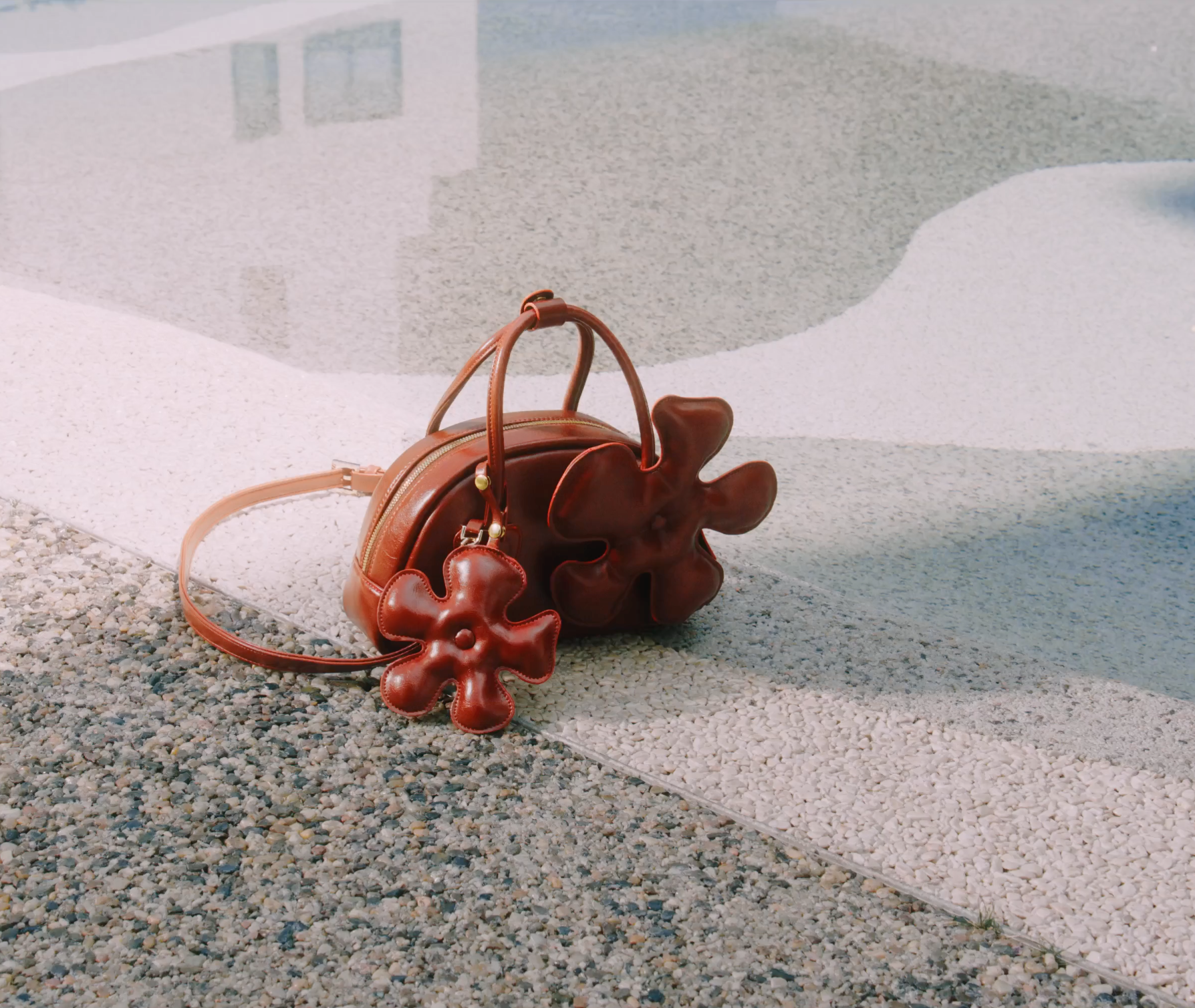 Bag TACOS Medium size (M) in Red Orange