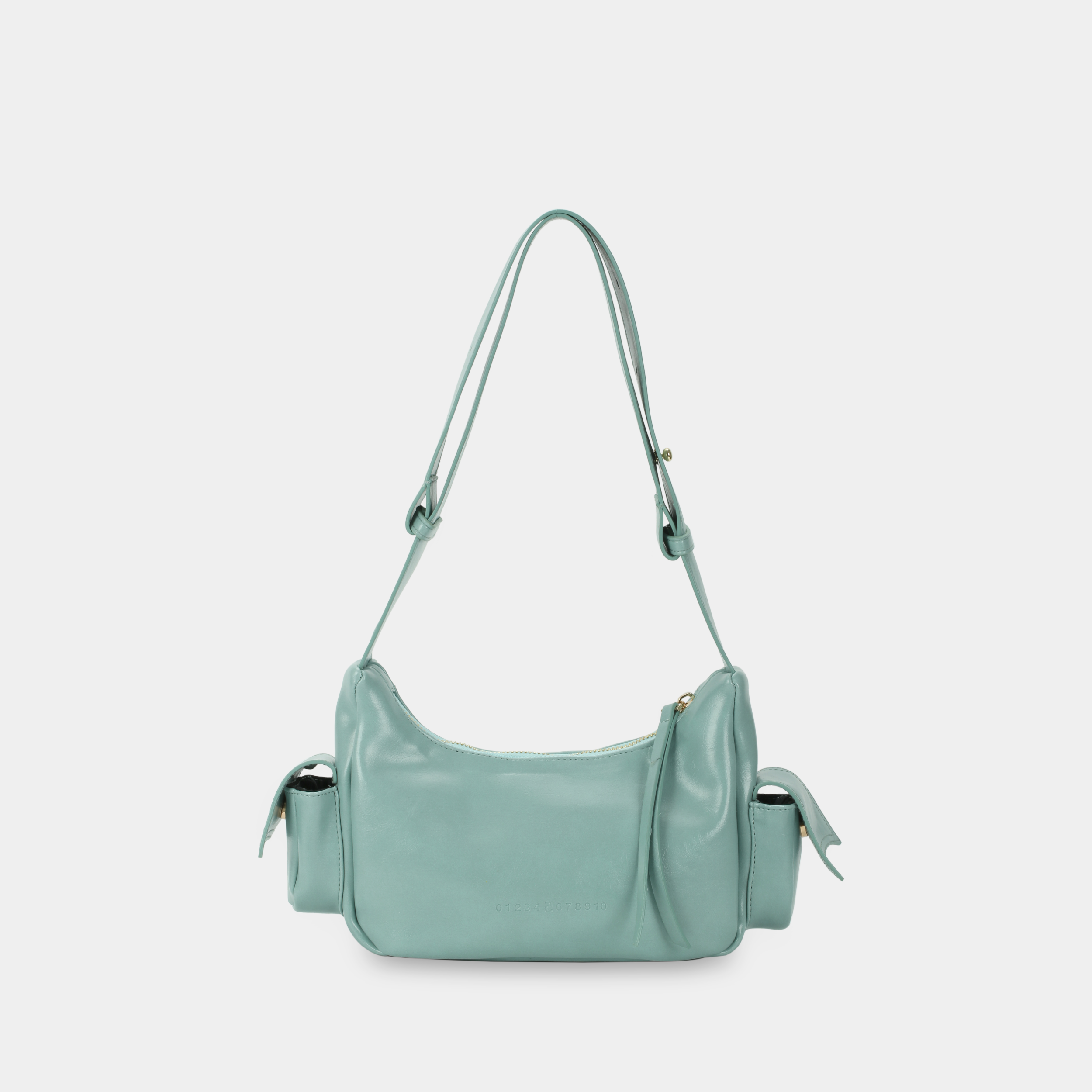 Túi xách C5-Pocket size nhỏ (S) màu xanh ngọc pastel