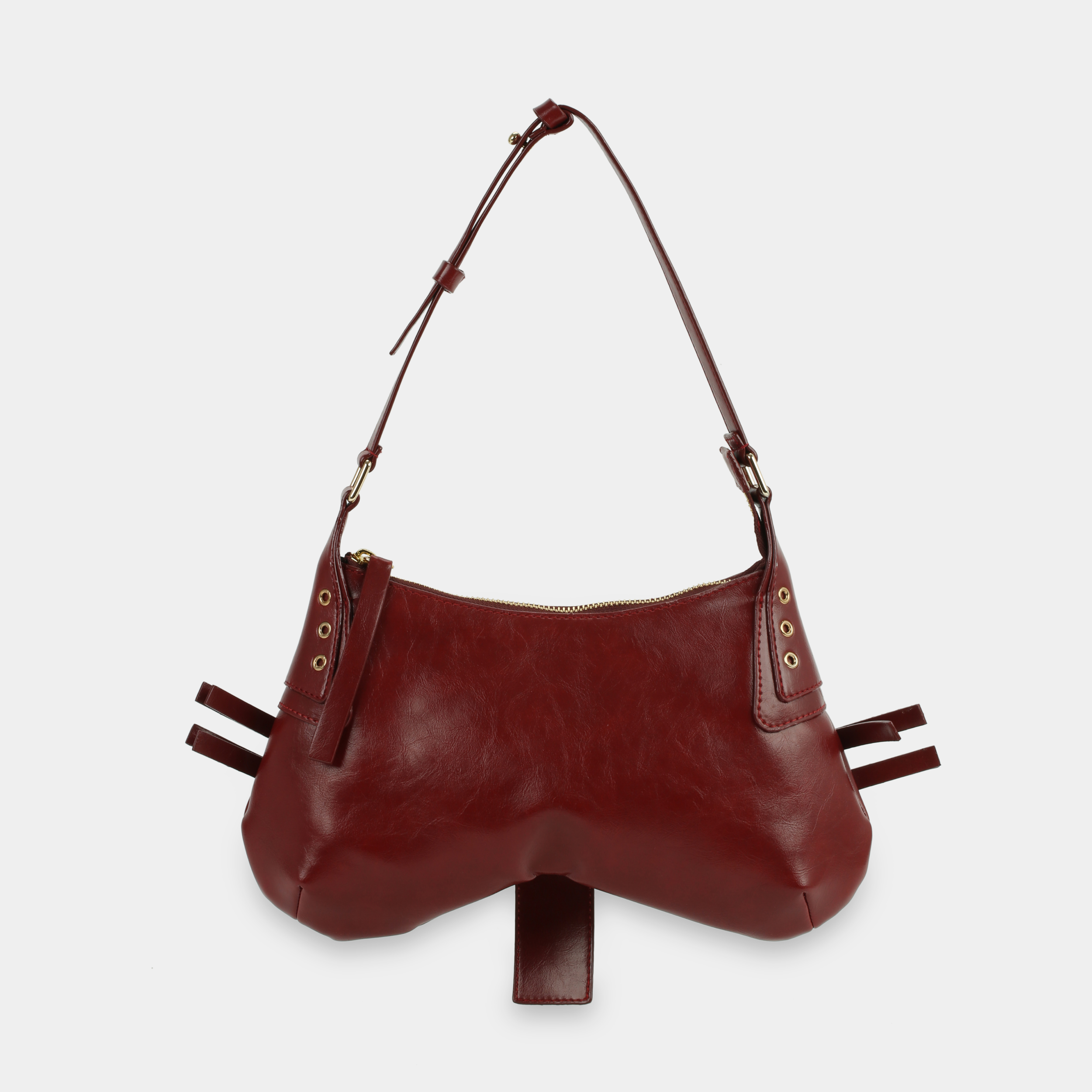Bag BUTTERFLY in Dark Red