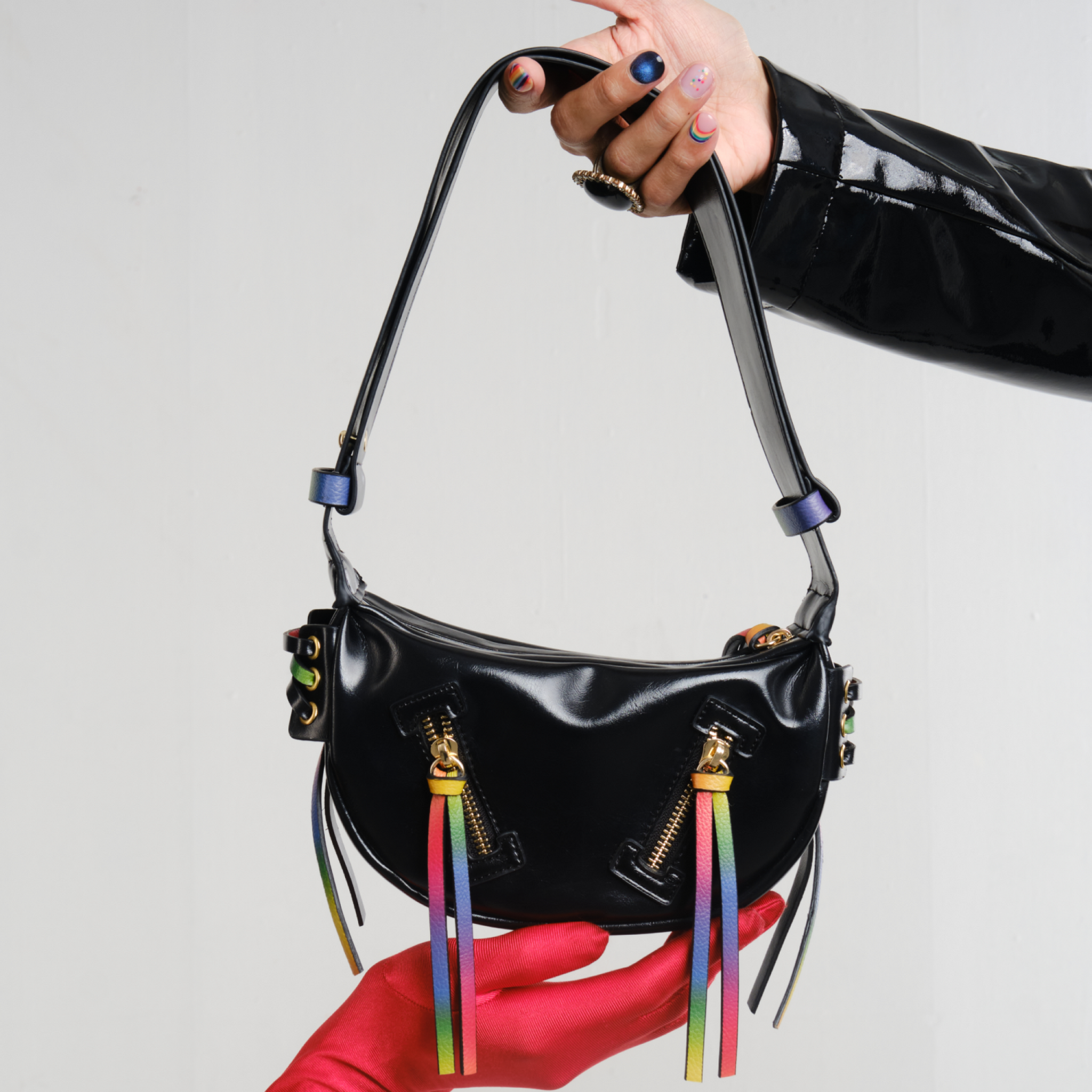 Prada rainbow bag discount