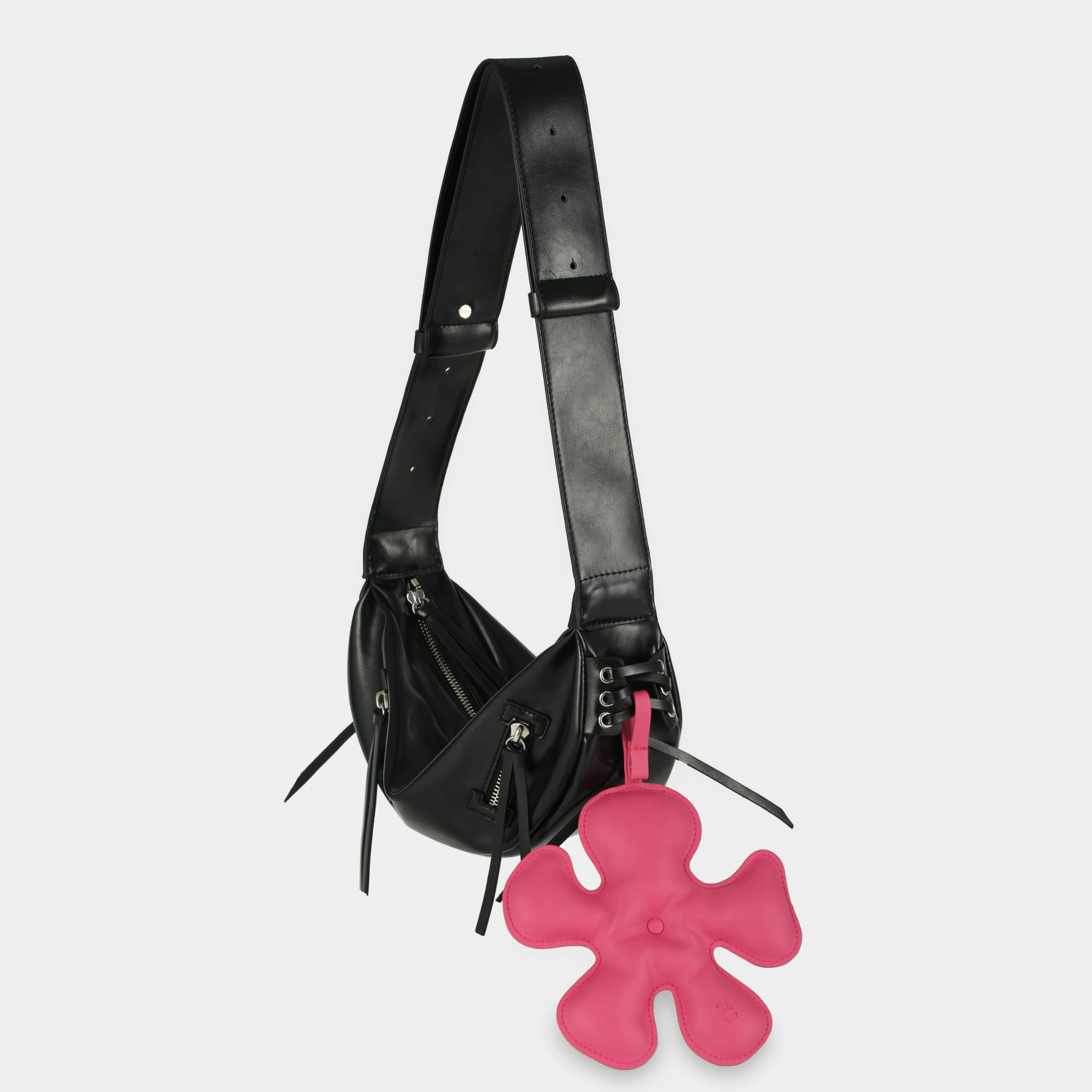 Túi xách LACE size lớn (M) màu đen