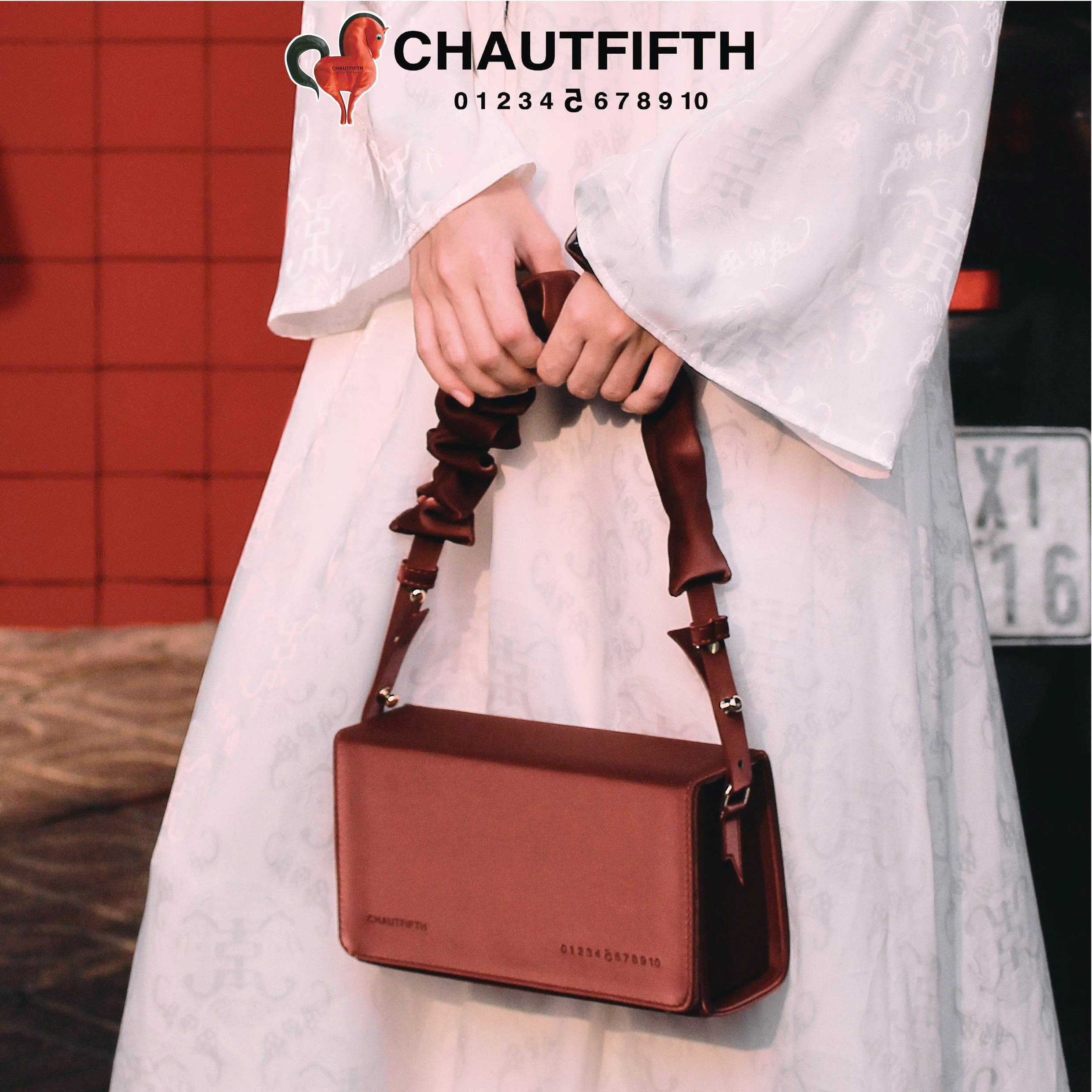 Túi xách KAMELEON màu Đỏ Nhung