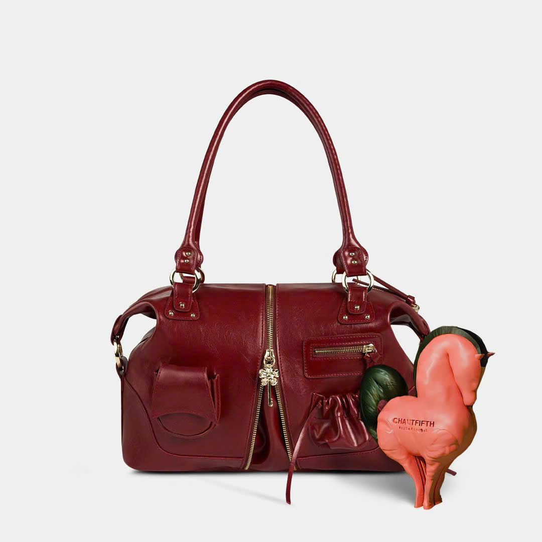 Bag Y2K POCKET Dark Red
