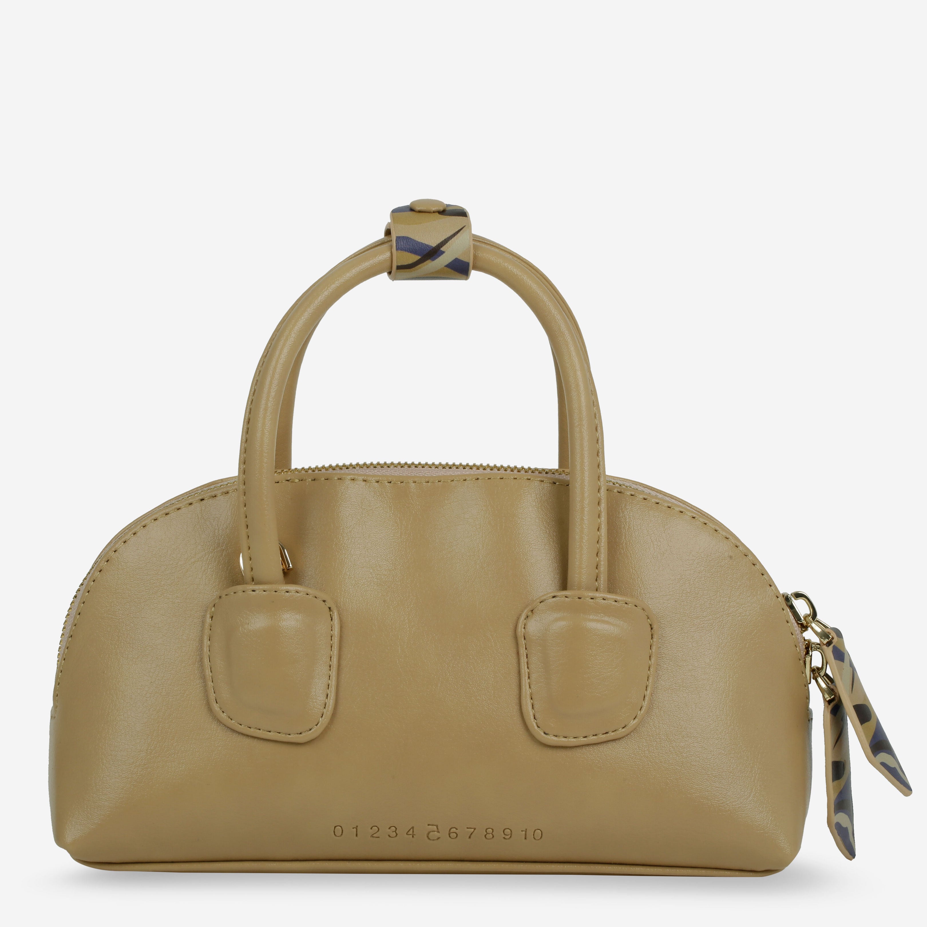 TACOS handbag beige color small size (S)
