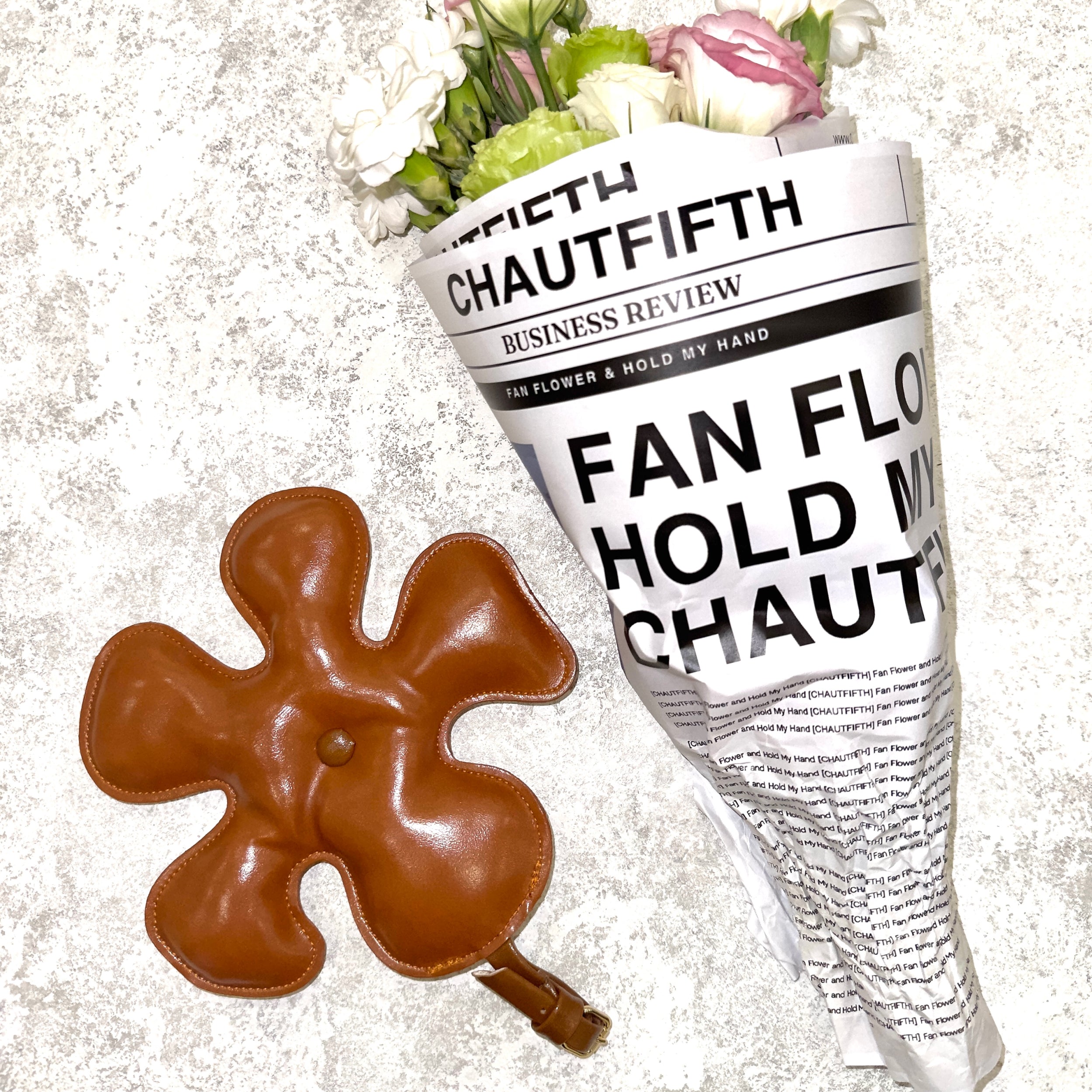 Phụ kiện Hoa cánh quạt màu nâu CHAUTFIFTH