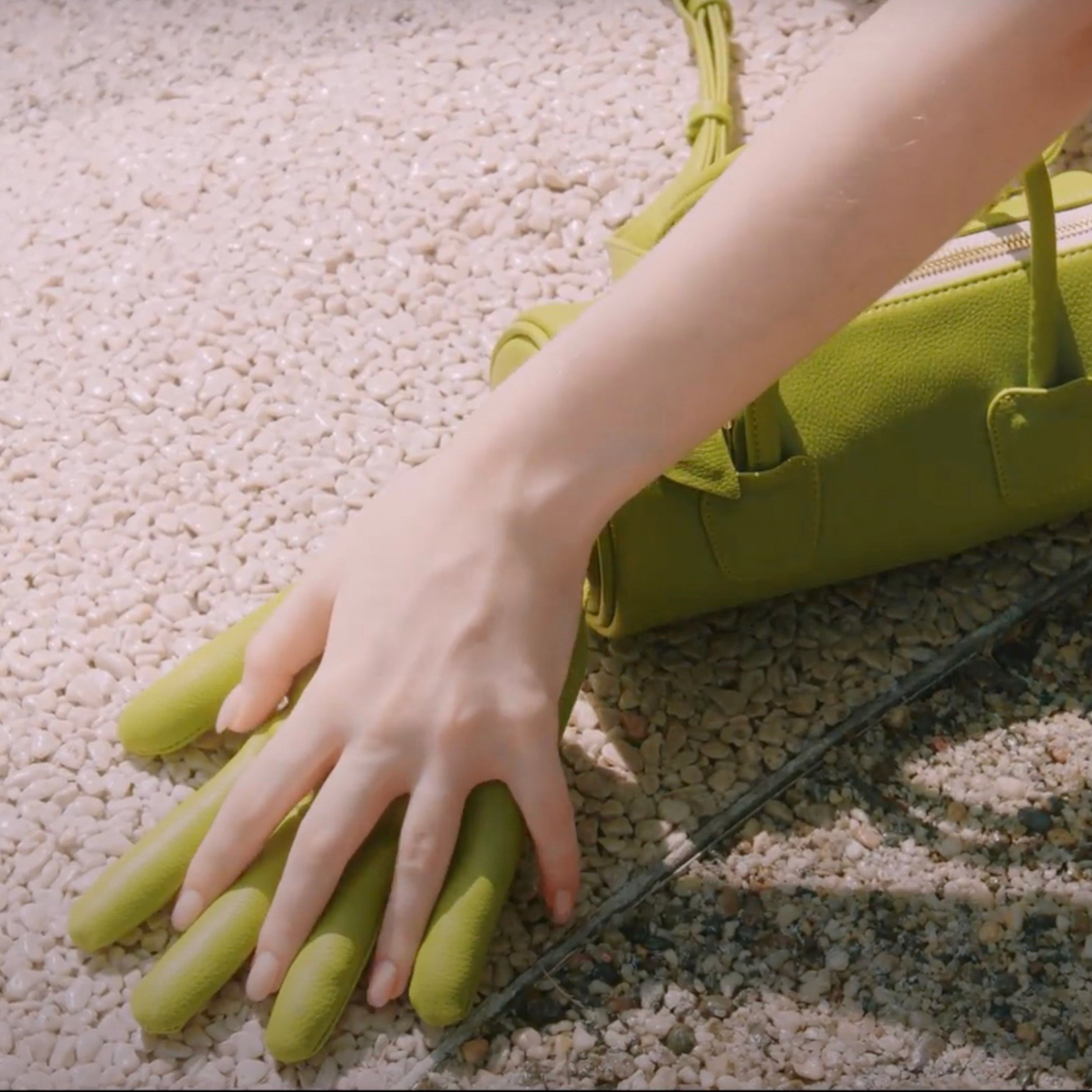 Bag ROLL in Avocado Green