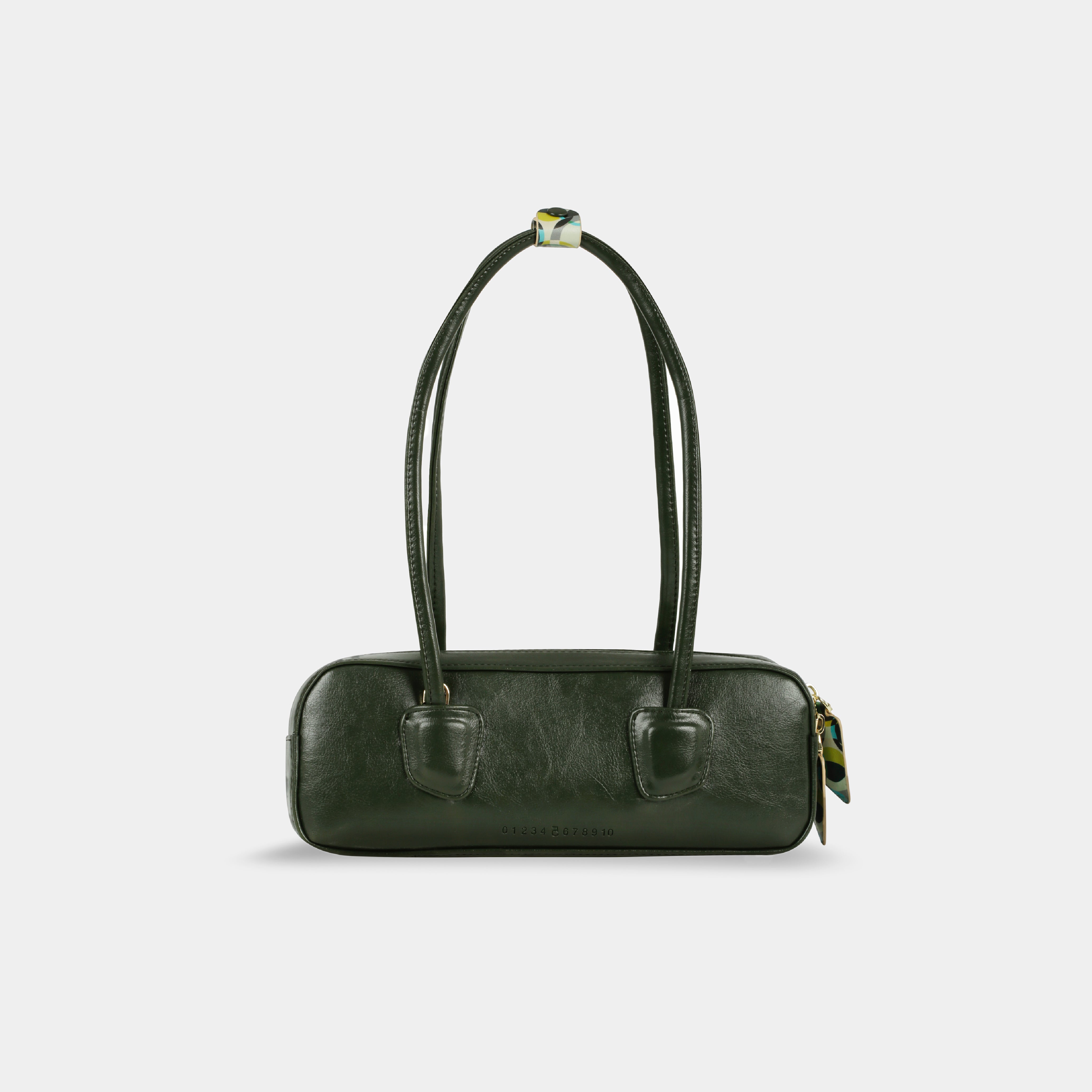 BREAKING bag in green and black color